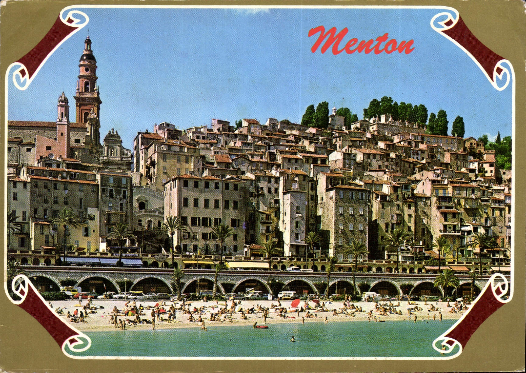 CPM Reflets de la Cote d'azur Menton la vieille Ville