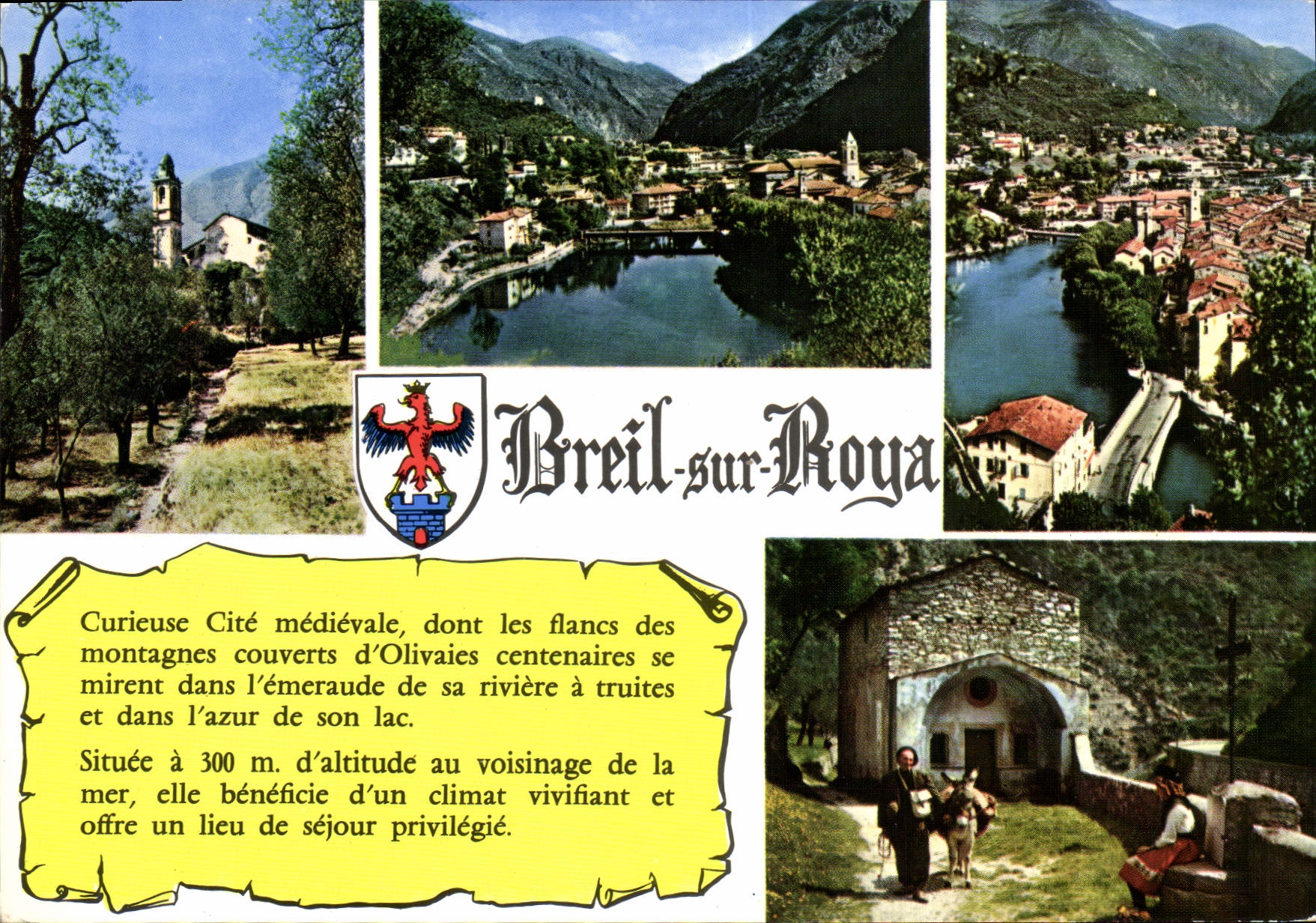 CPM Breil sur Roya Alpes Maritimes