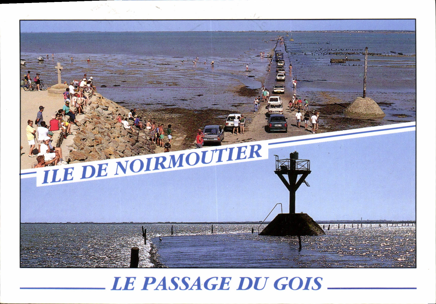 CPM Ile de Noirmoutier Vendee France le Passage du Gois