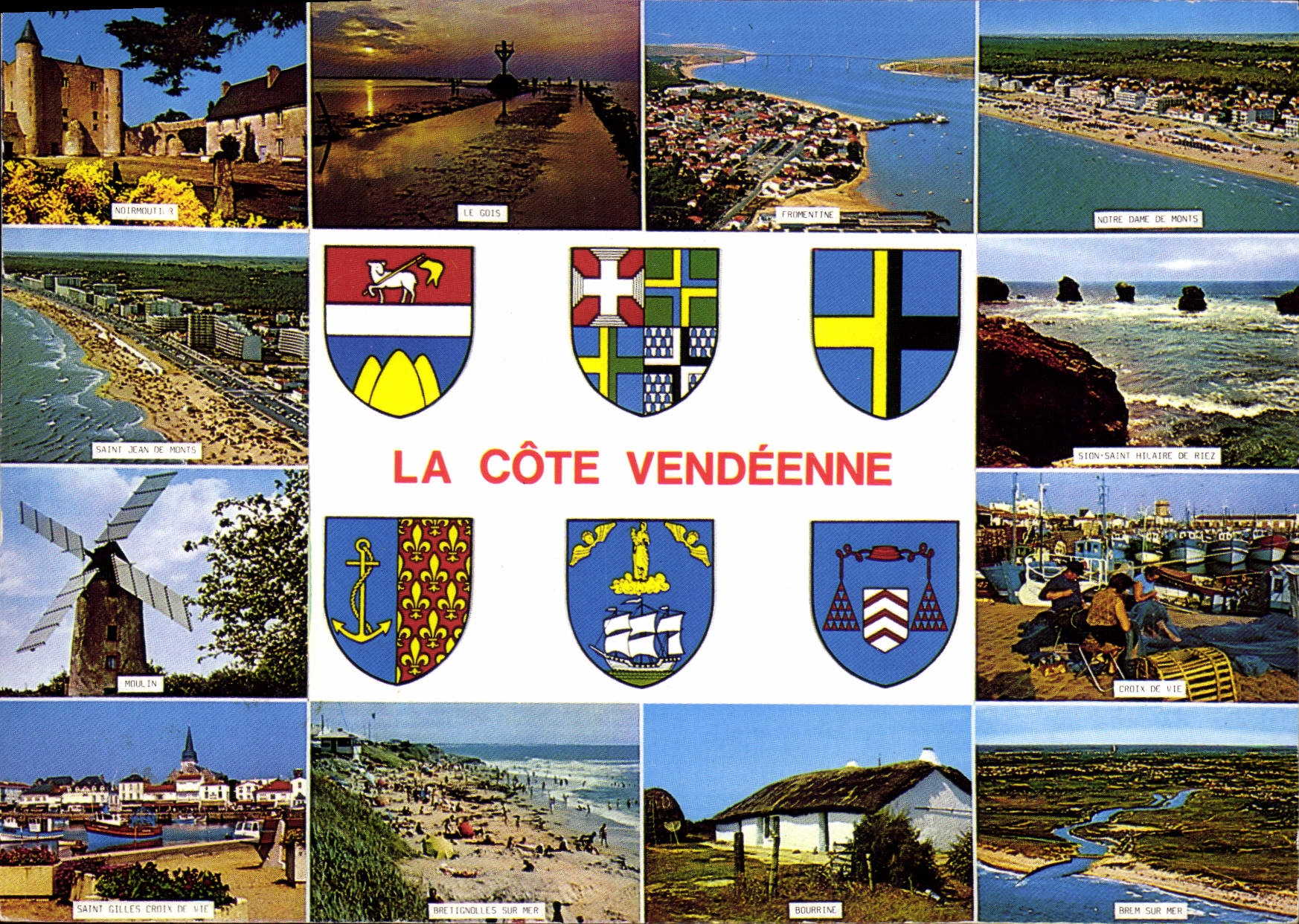 CPM La Vendee Pittoresque La Cote Vendeenne 