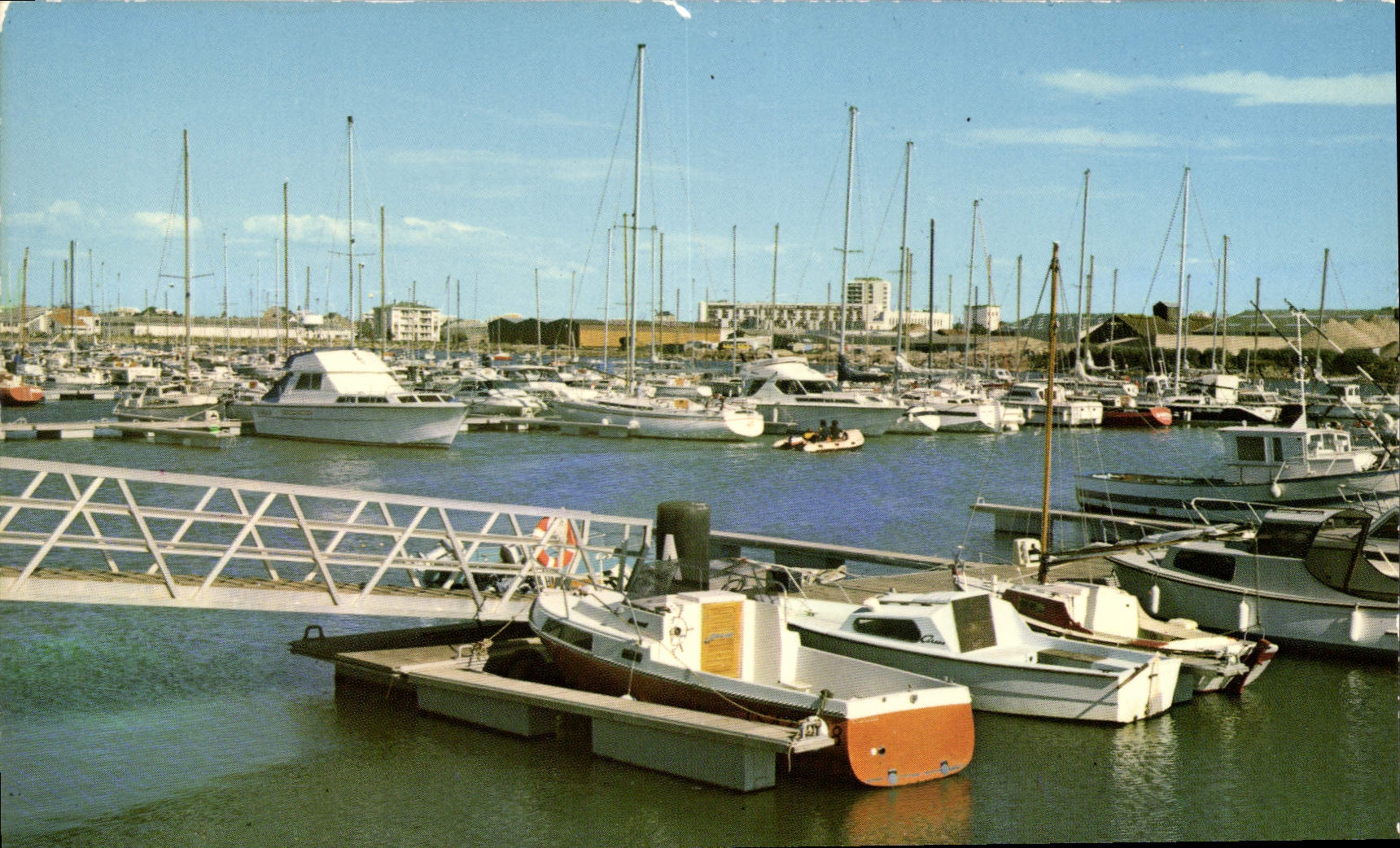 CPM Les Sables d'Olonne Vendee Port de Plaisance
