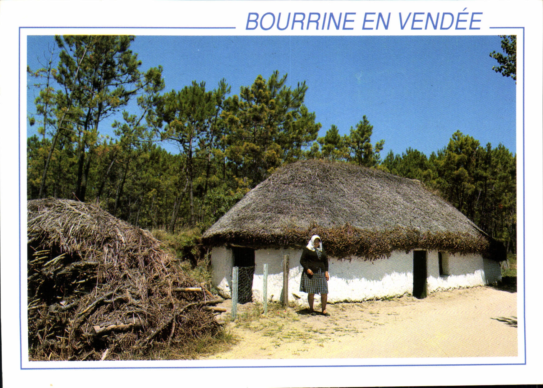 CPM Bourrine en Vendee 