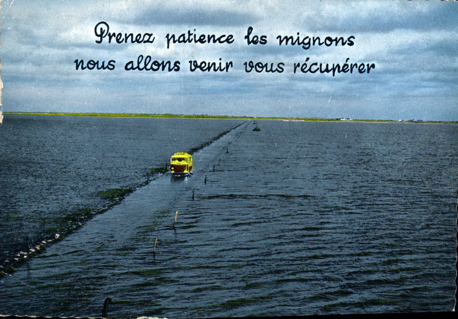 CPM Ile de Noirmoutier Vendee la Passage du Gois
