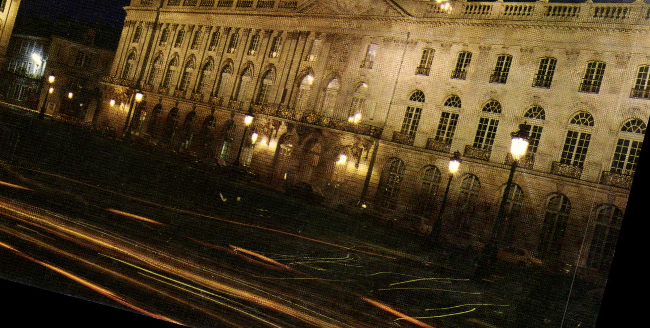 CPM Nancy Meurthe et Moselle L'Hotel de ville illuminee 