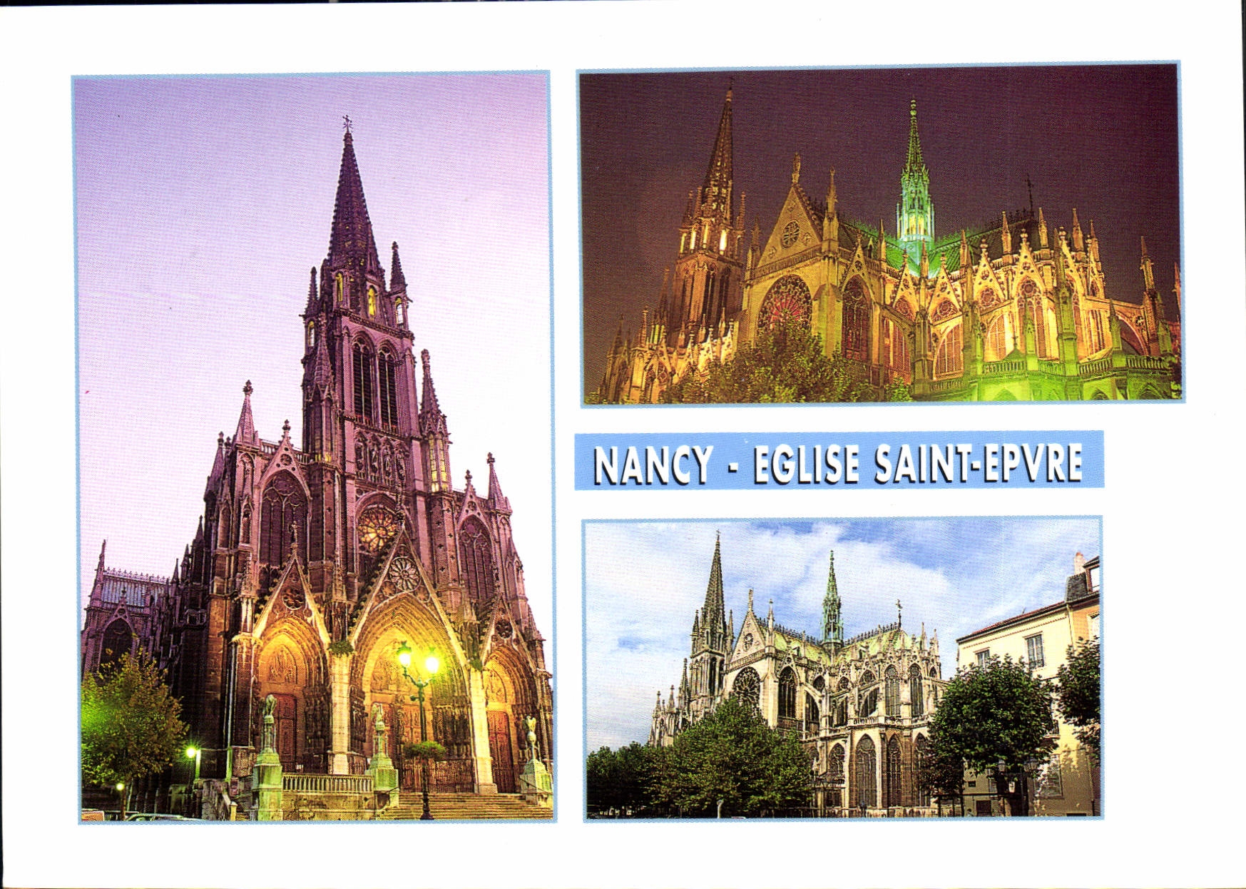 CPM Nancy Eglise Saint Epvre 