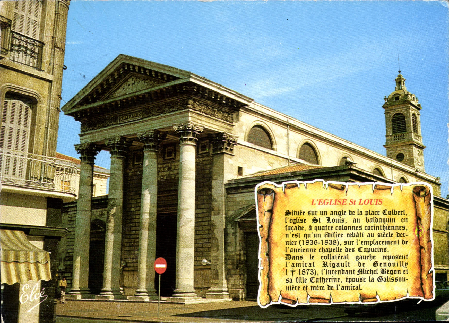 CPM Rochefort sur Mer L'eglise St Louis