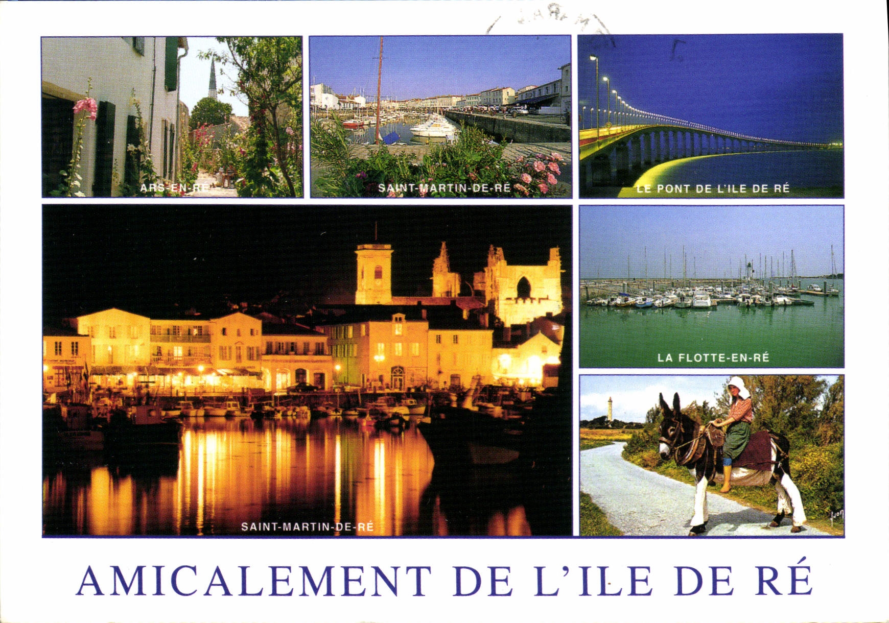 CPM Amicalement de l'Ire de Re 
