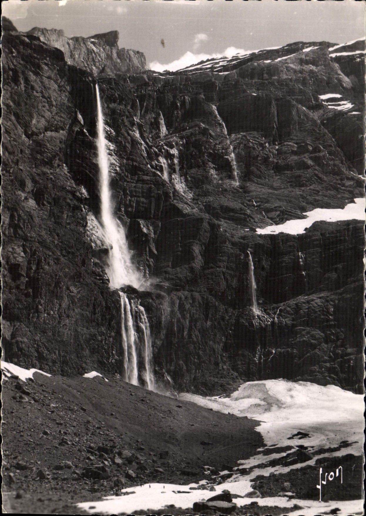 CPM Cirque de Gavarnie Htes Pyr La Grande Cascade 