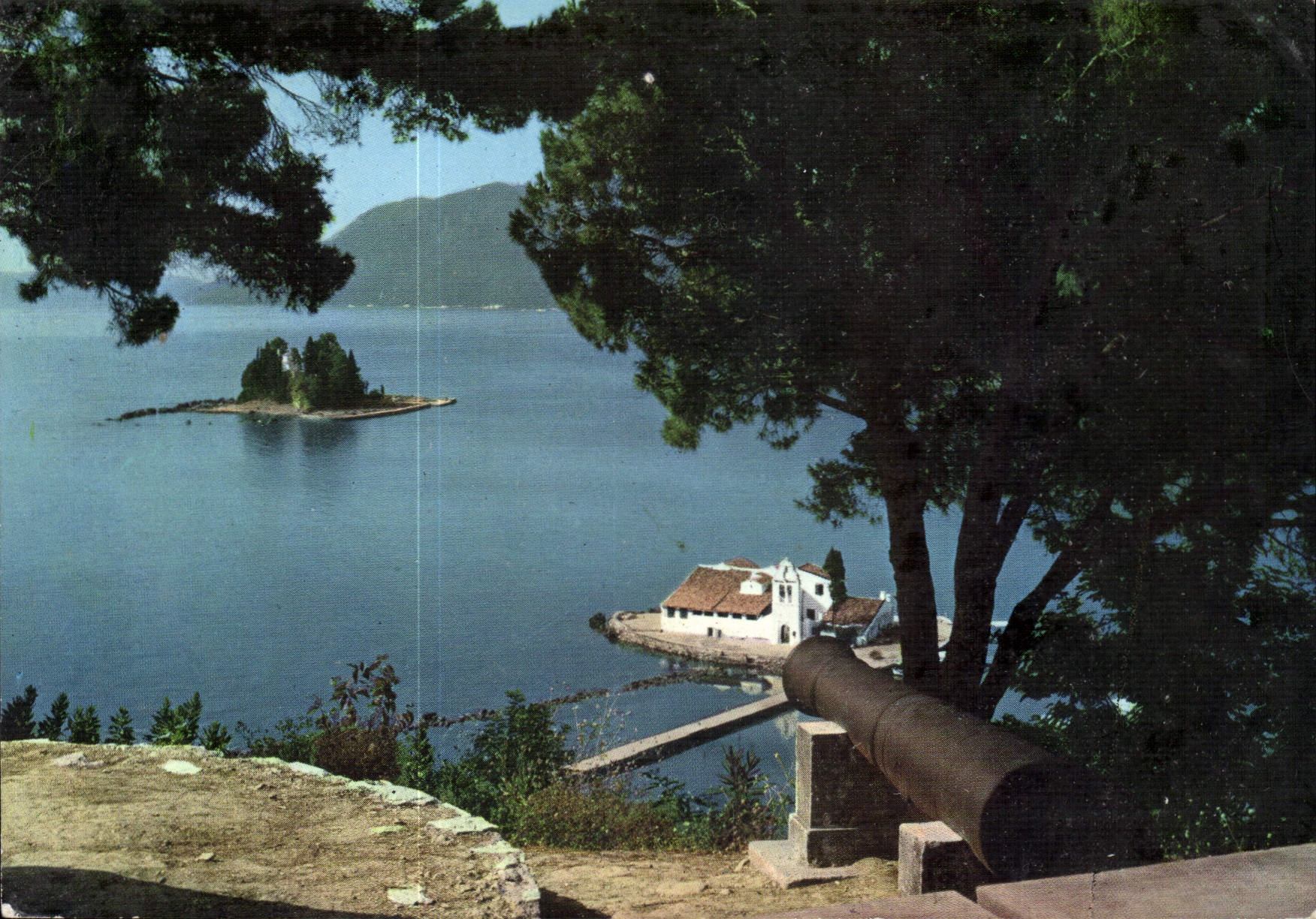 CPM Corfou Une vue de Canani vers Pantikonissi