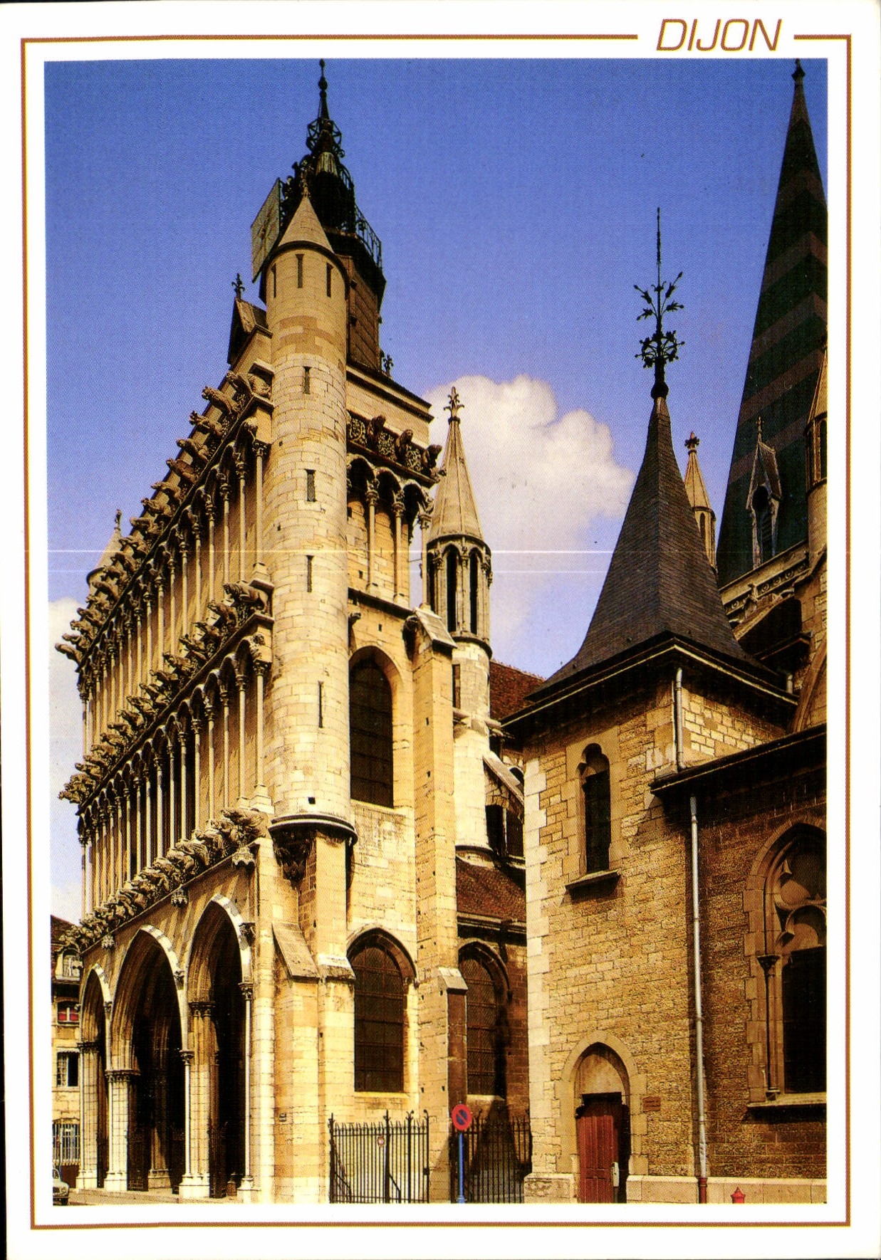 CPM La Bourgogne Pittoresque Dijon Cote d'Or Eglise Notre Dame XIIIe siecle