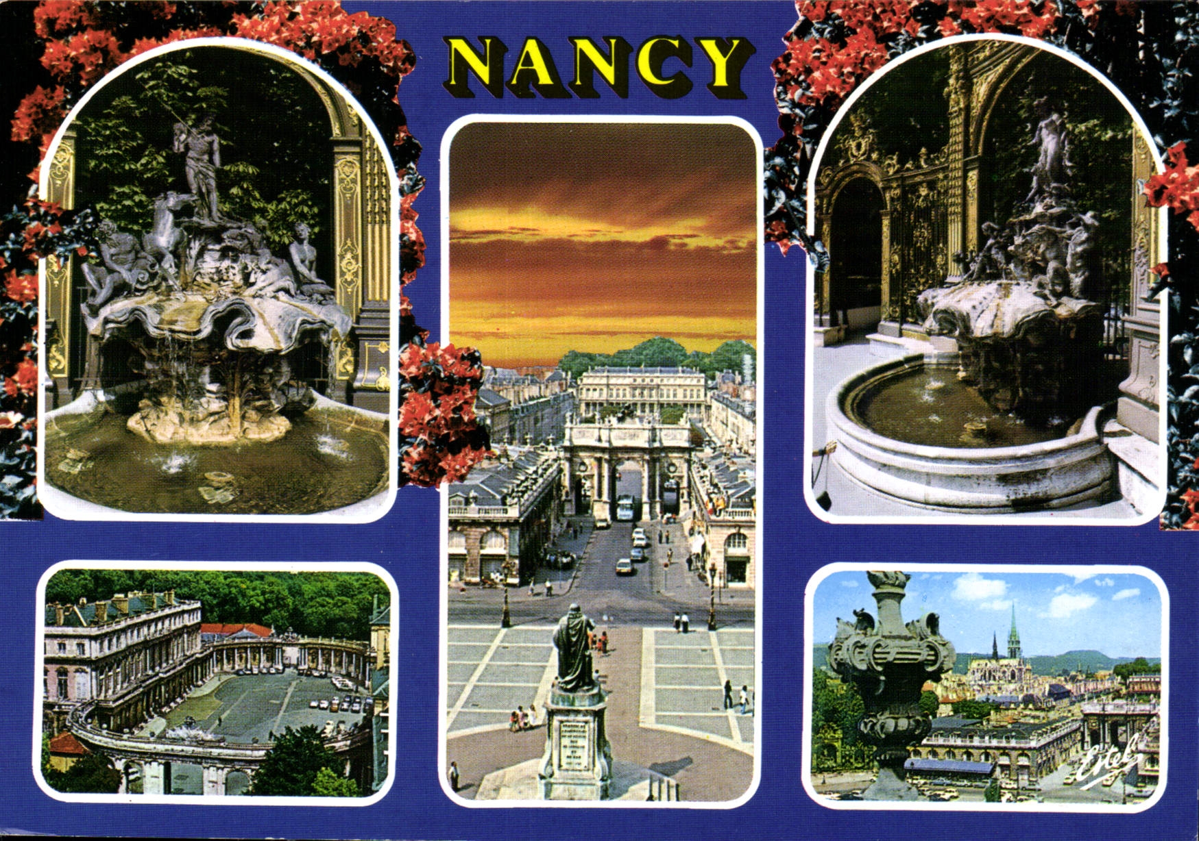 CPM Nancy Meurthe et Moselle La place Stanisias batie entre 1752 et 1756 sur les plans d'Emmanuel He