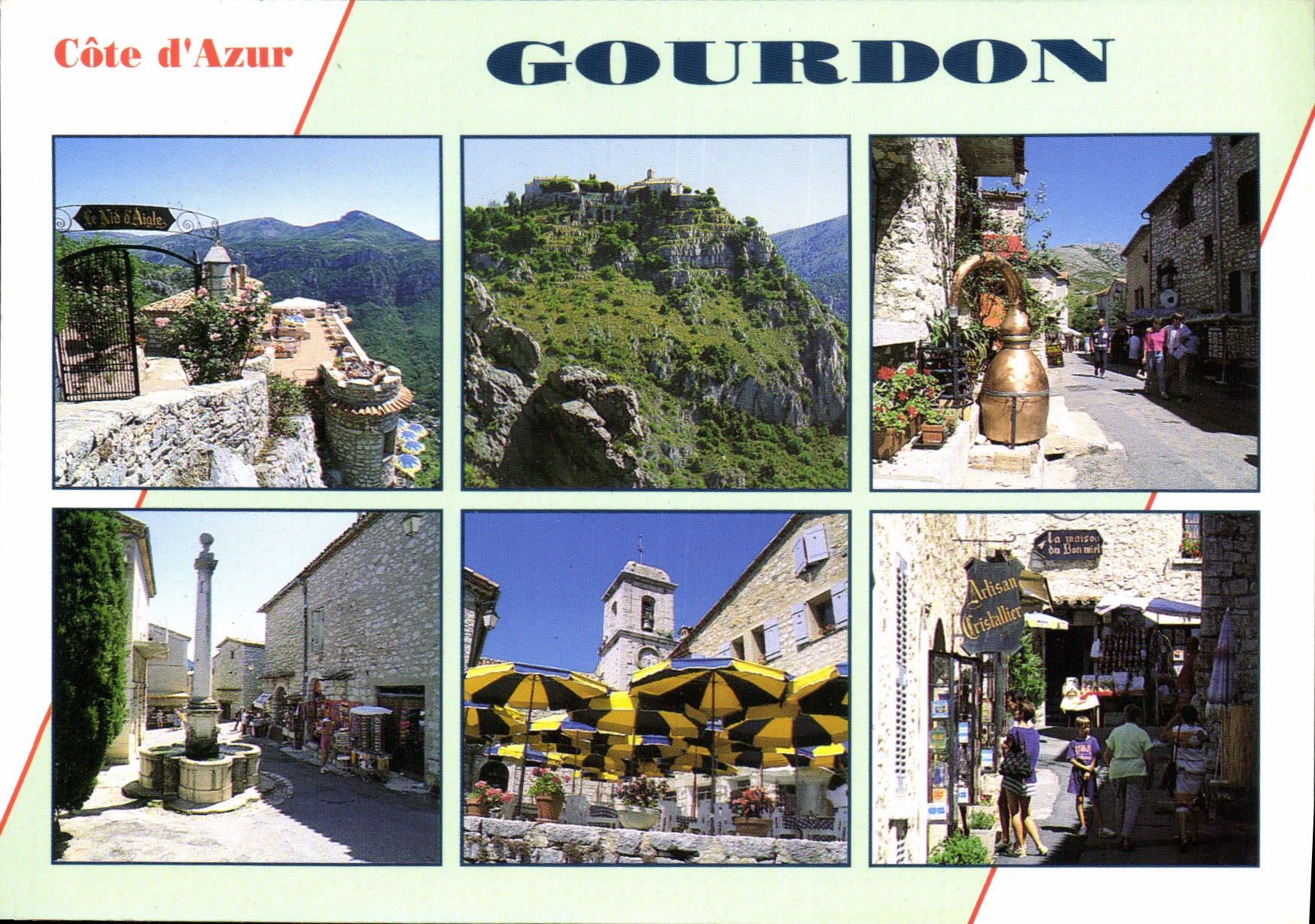 CPM Cote d'Azur Gourdon 