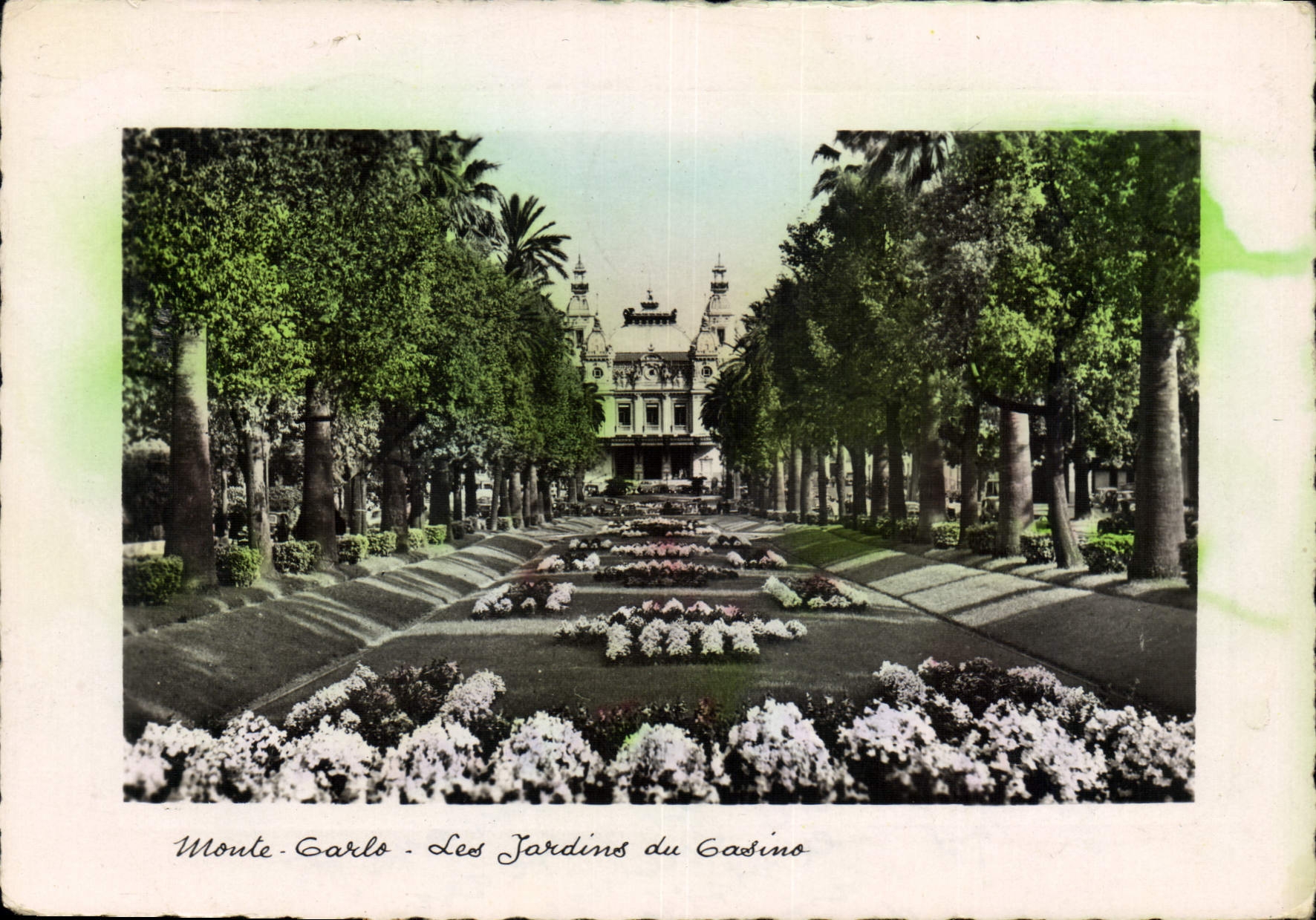 CPM La Principaute de Monaco Monte Carlo les Jardins du Casino 