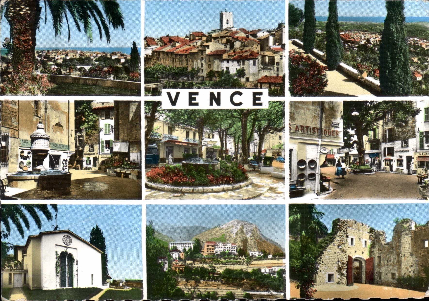 CPM Souvenir de Vence 