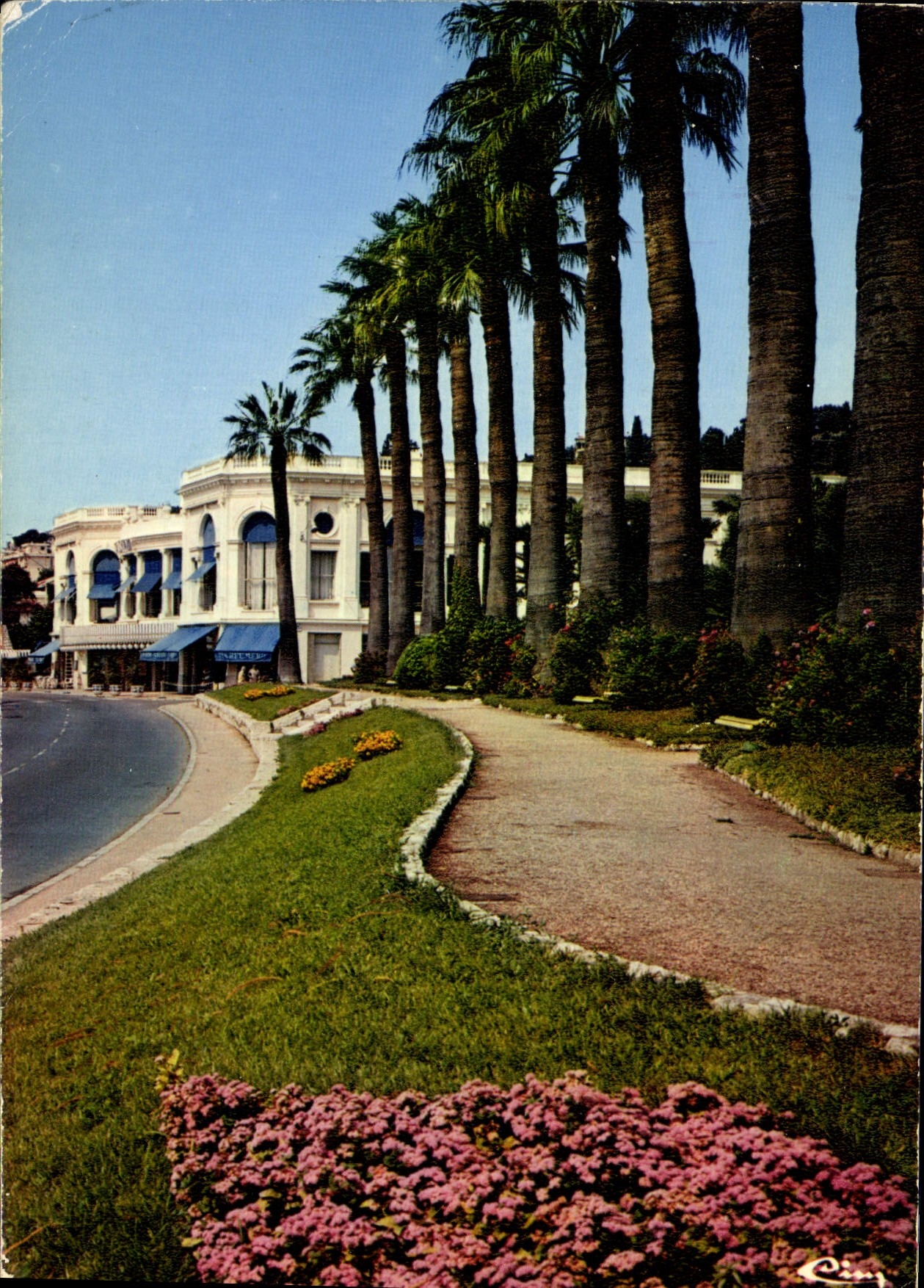 CPM Beaulieu sur Mer Les jardins et le Casino