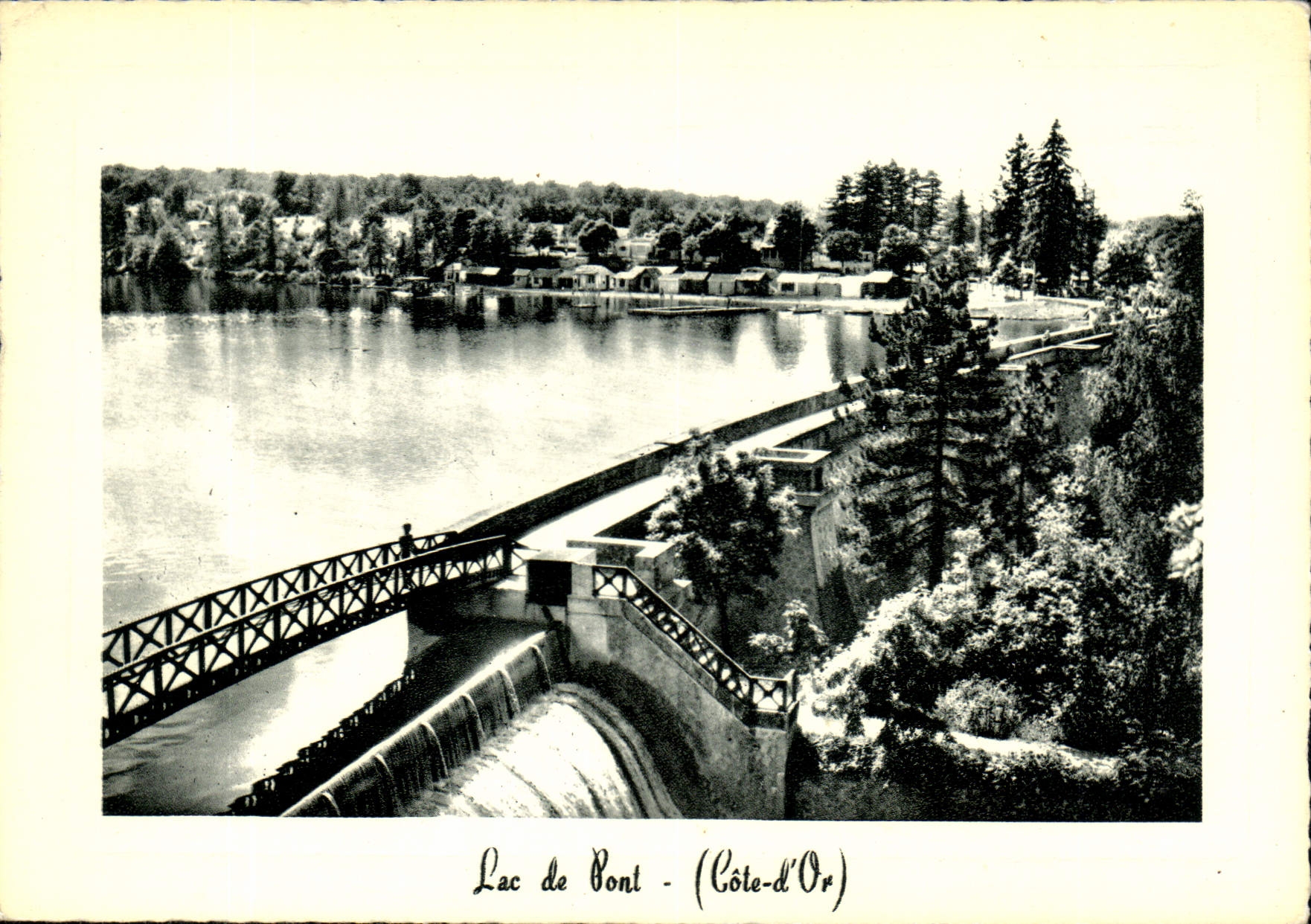 CPM Lac de Pont Cote d'Or 