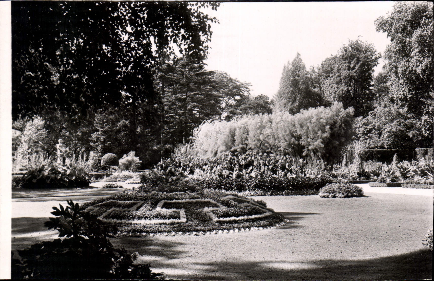 CPM Dijon Cote d'Or Les Jardins de l'Arquebuse 