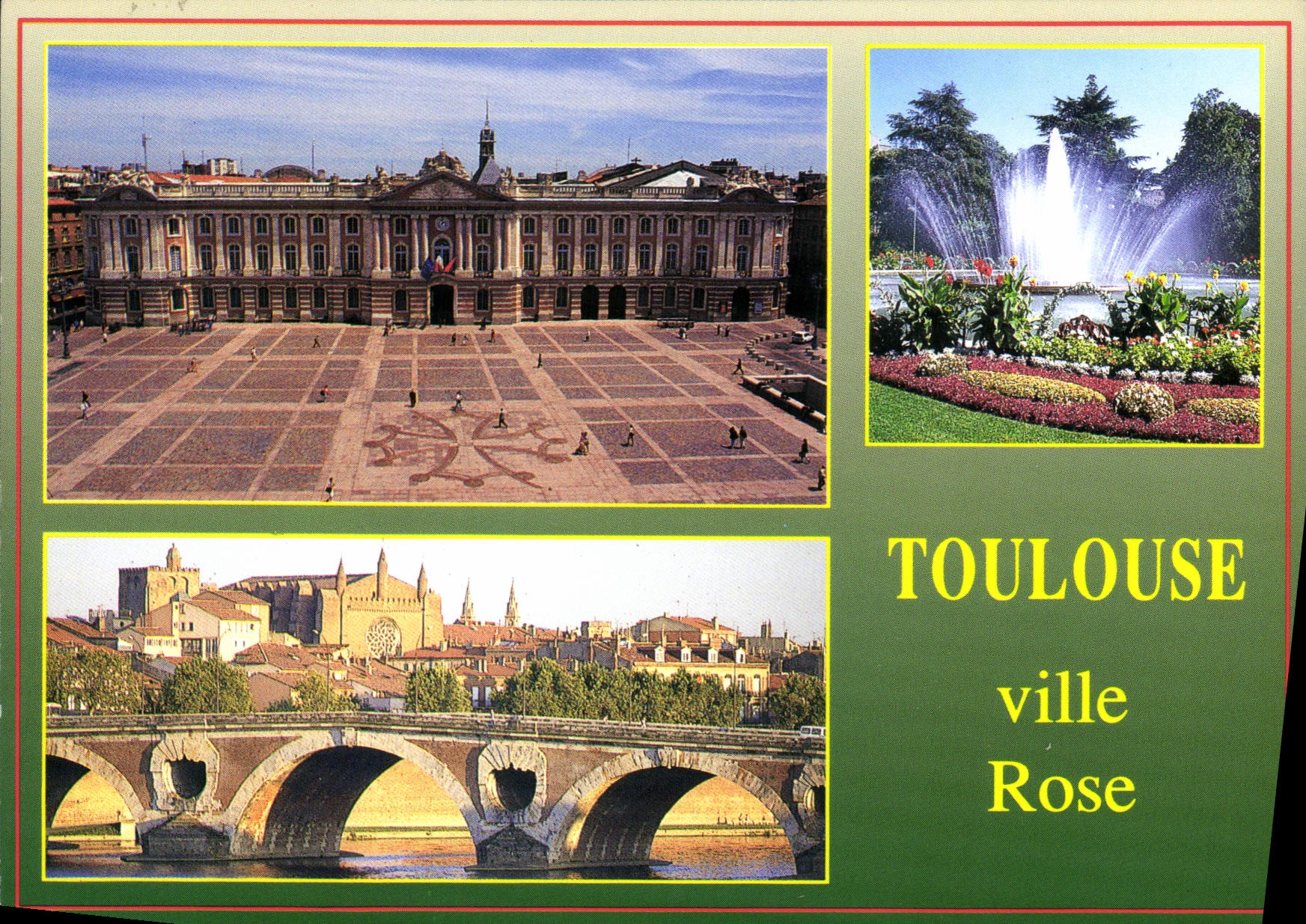 CPM Toulouse ville Rose 
