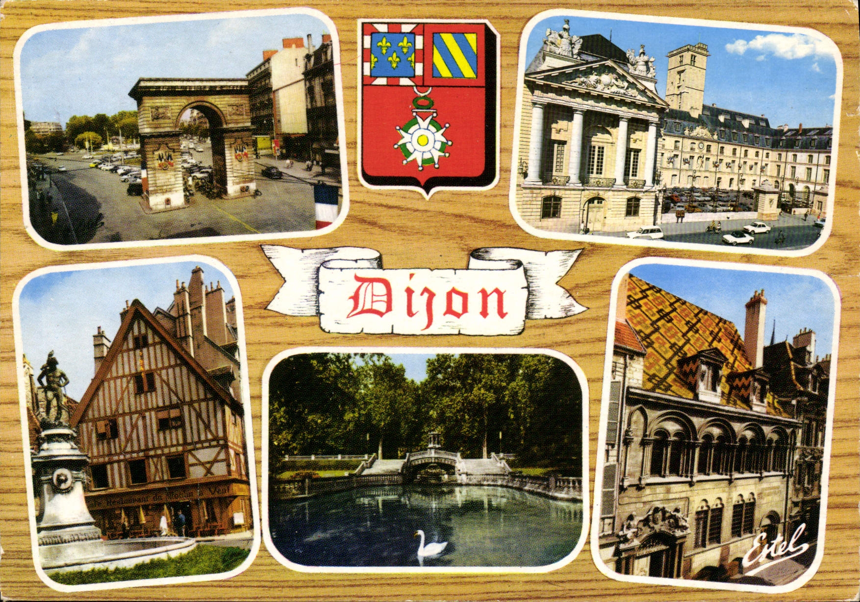 CPM Dijon Cote d'Or Porte Guillaume 