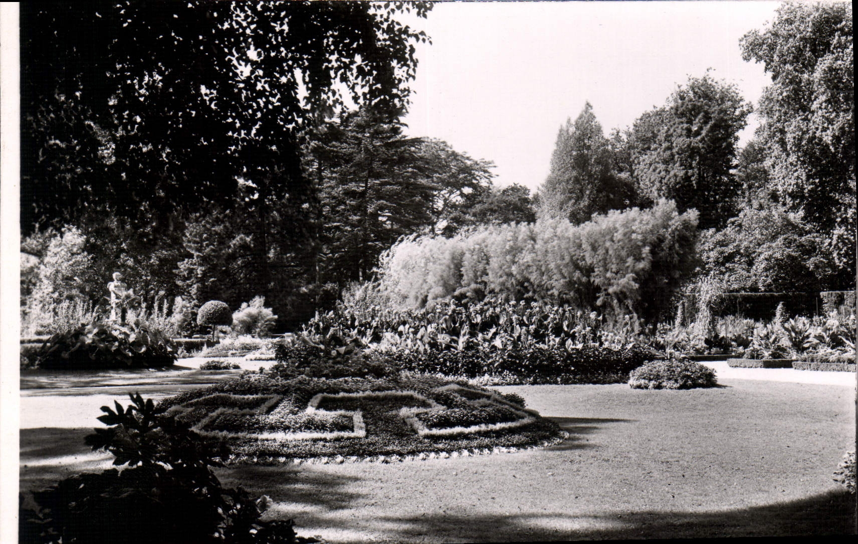 CPM Dijon Cote d'Or Les Jardins de l'Arquebuse