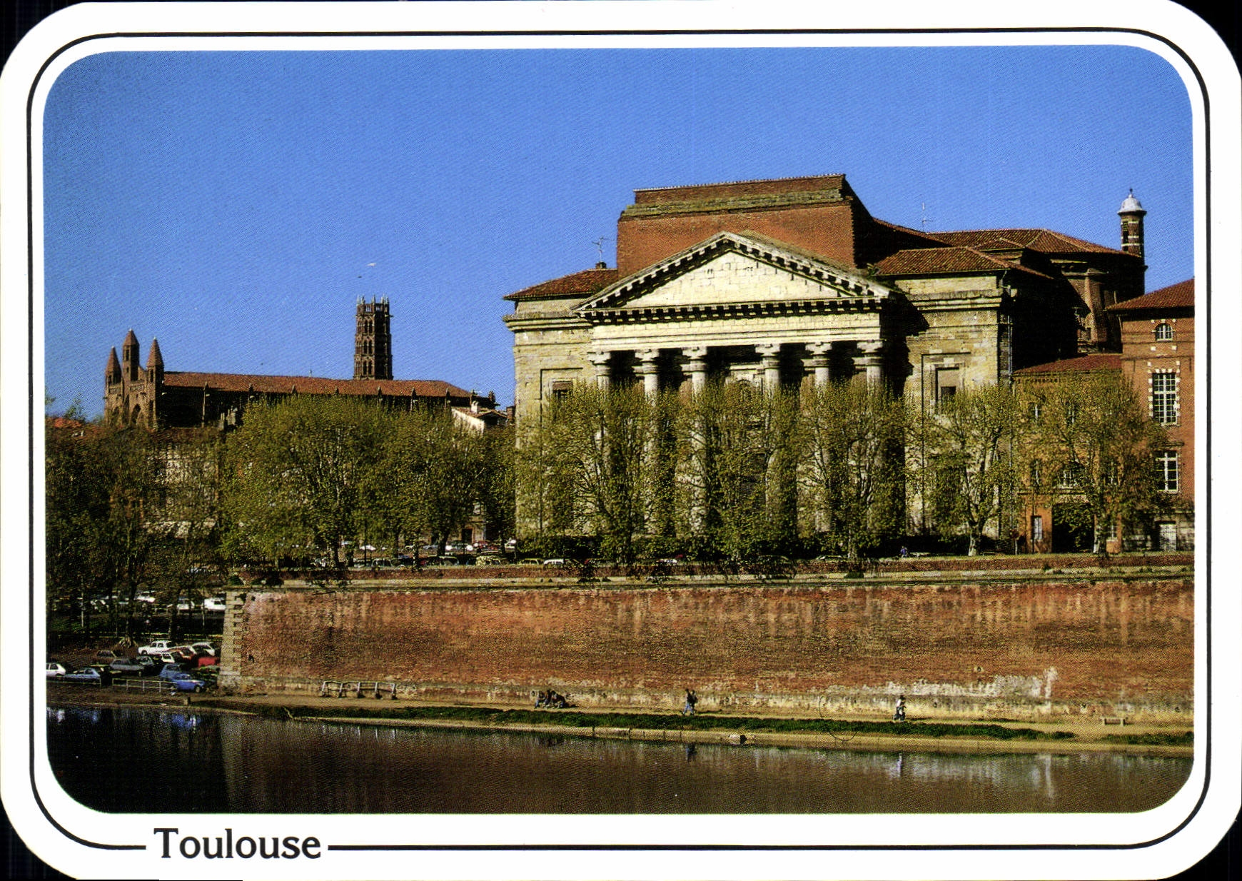 CPM Toulouse ville d'art L'Eglise de la Daurade et le clocher des Jacobins 