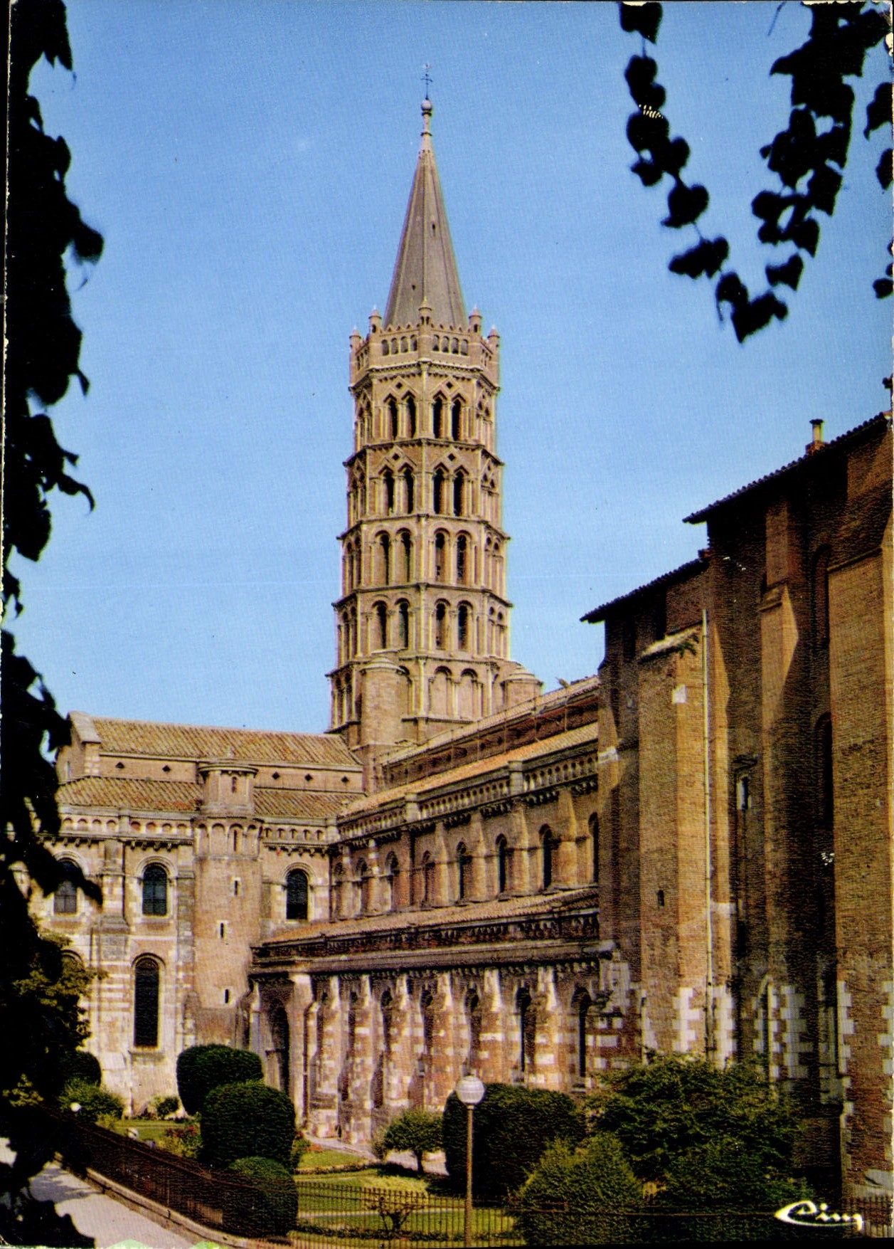 CPM Toulouse St Sernin Hte Gne Le Clocher vu cote nord ouest 