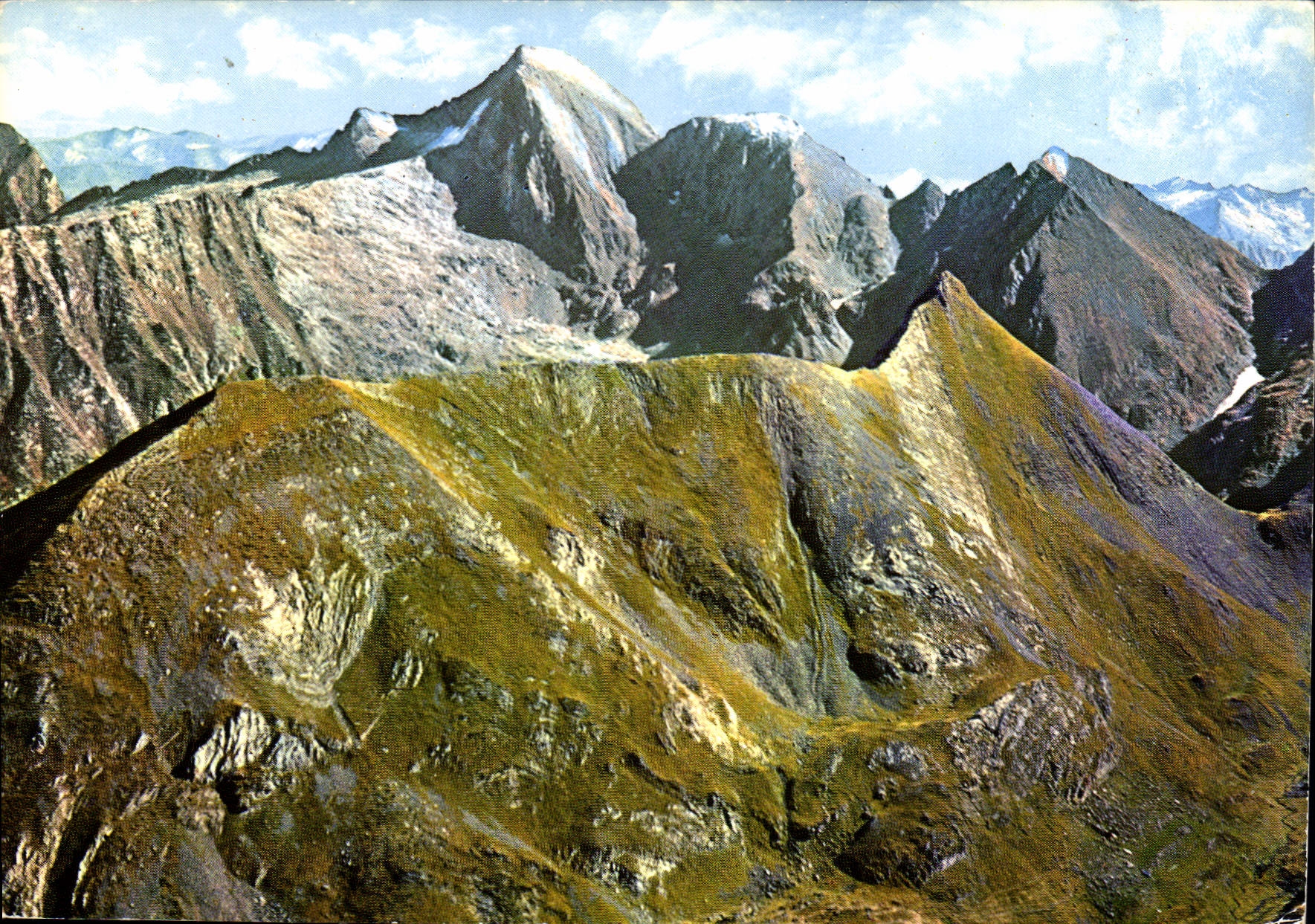 CPM Sites Pyrenees Le Montvalier Versant Est col de Faustin Esquio d'Ase 
