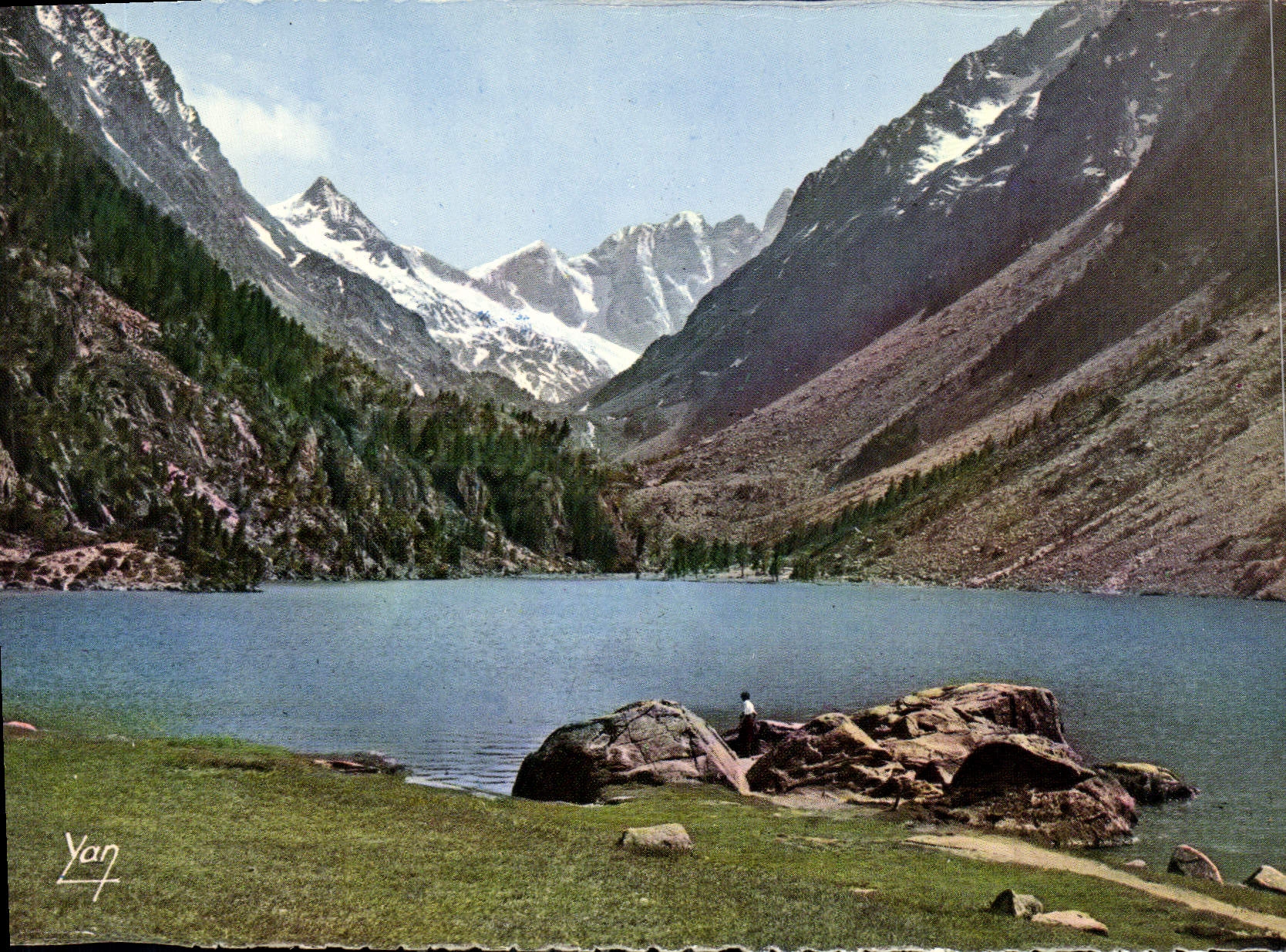 CPM Cauterets Le Lac de Gaube Vignemale 