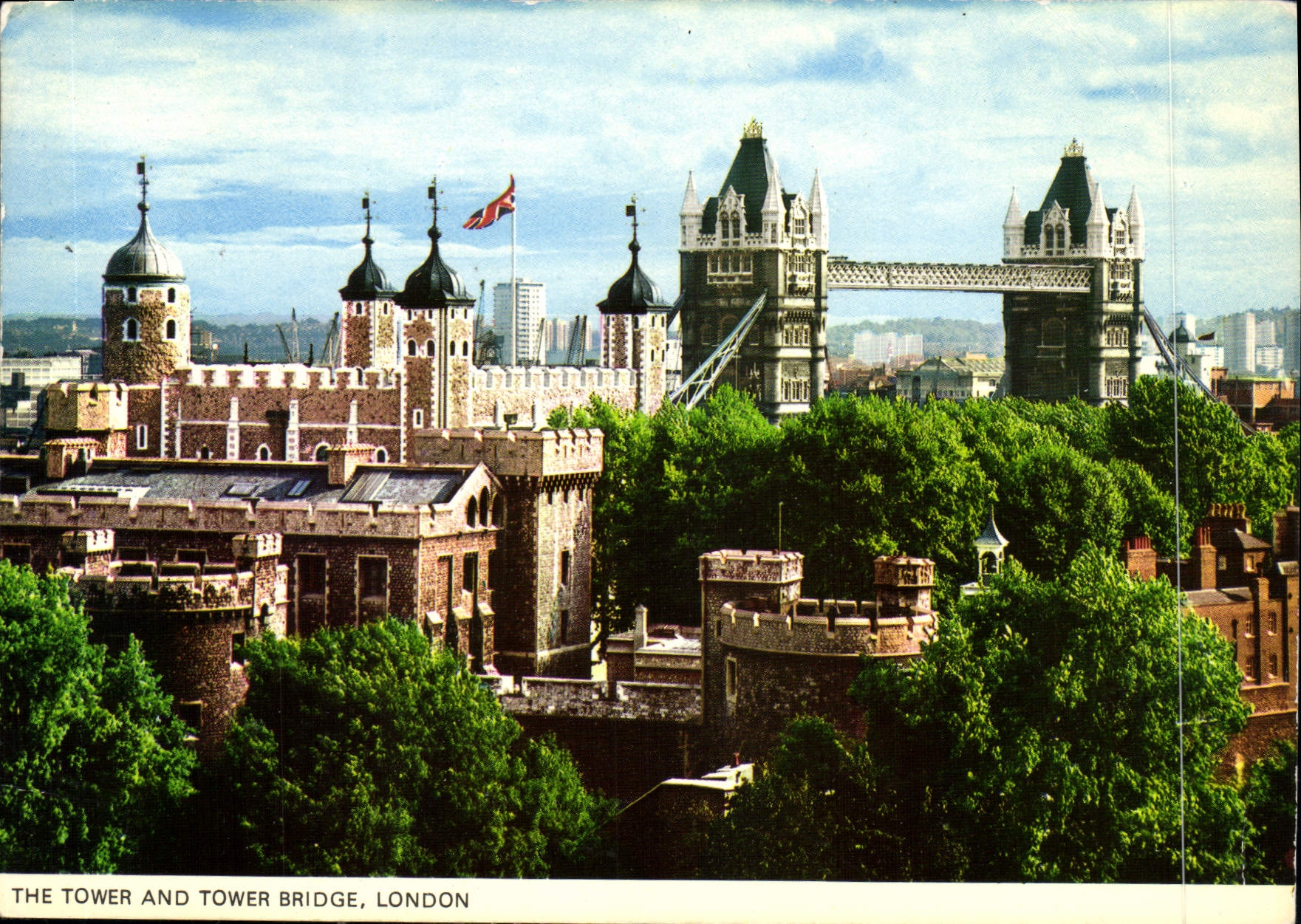 CPM The Tower and Tower Bridge London
