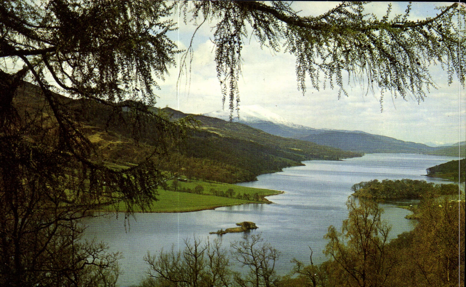 CPM The Queens View near Pittechry Perthshire