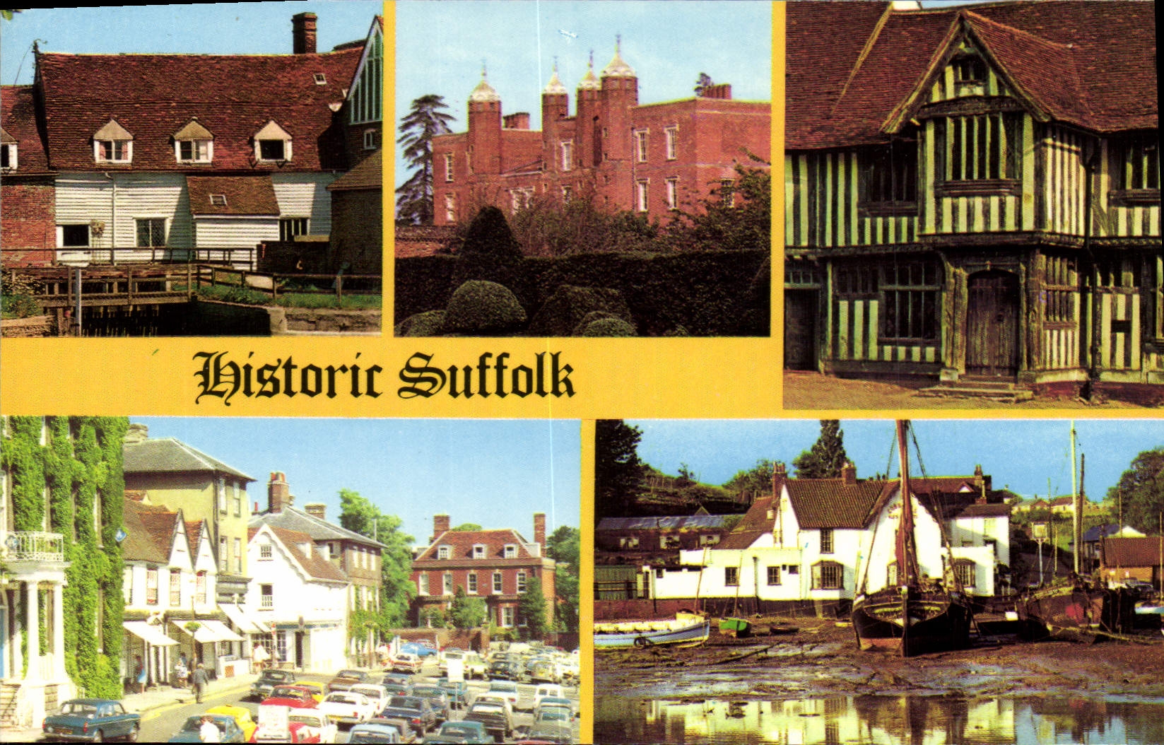 CPM Historic Suffolk Flatford Long Melford