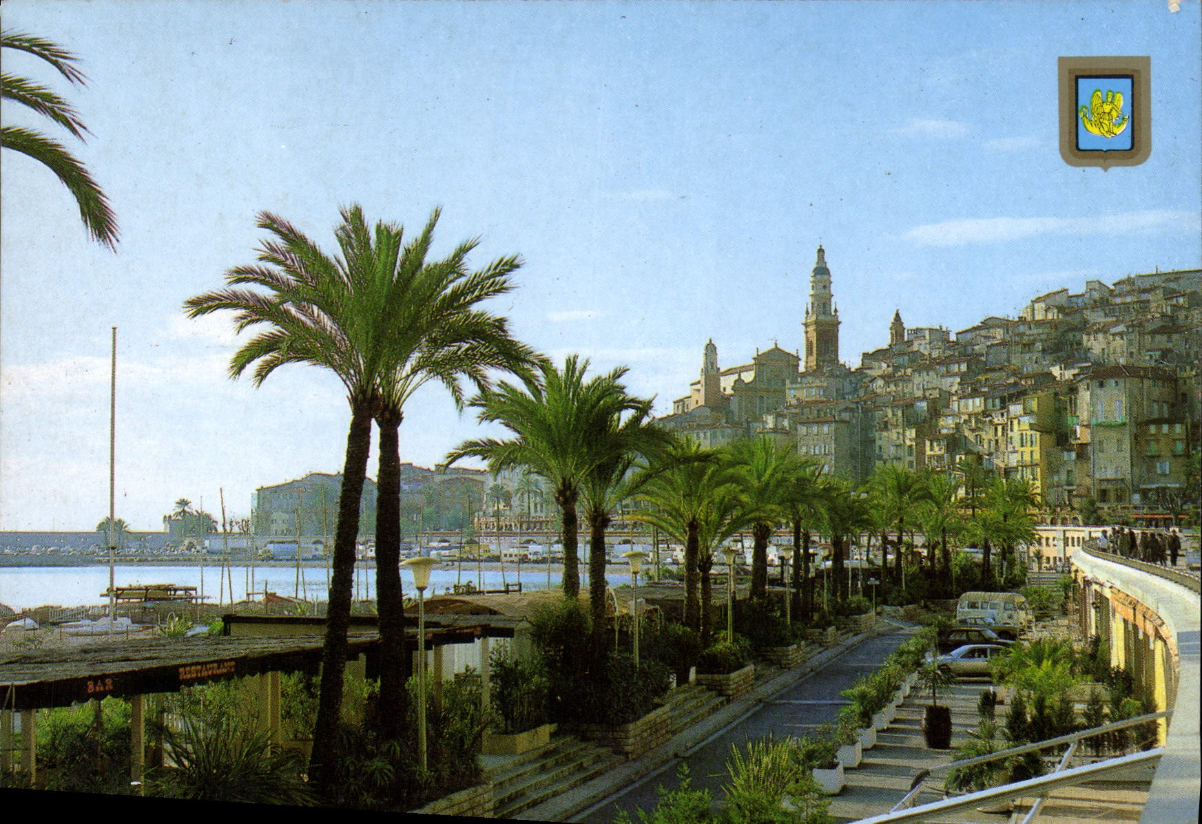 CPM Menton Vue generale 