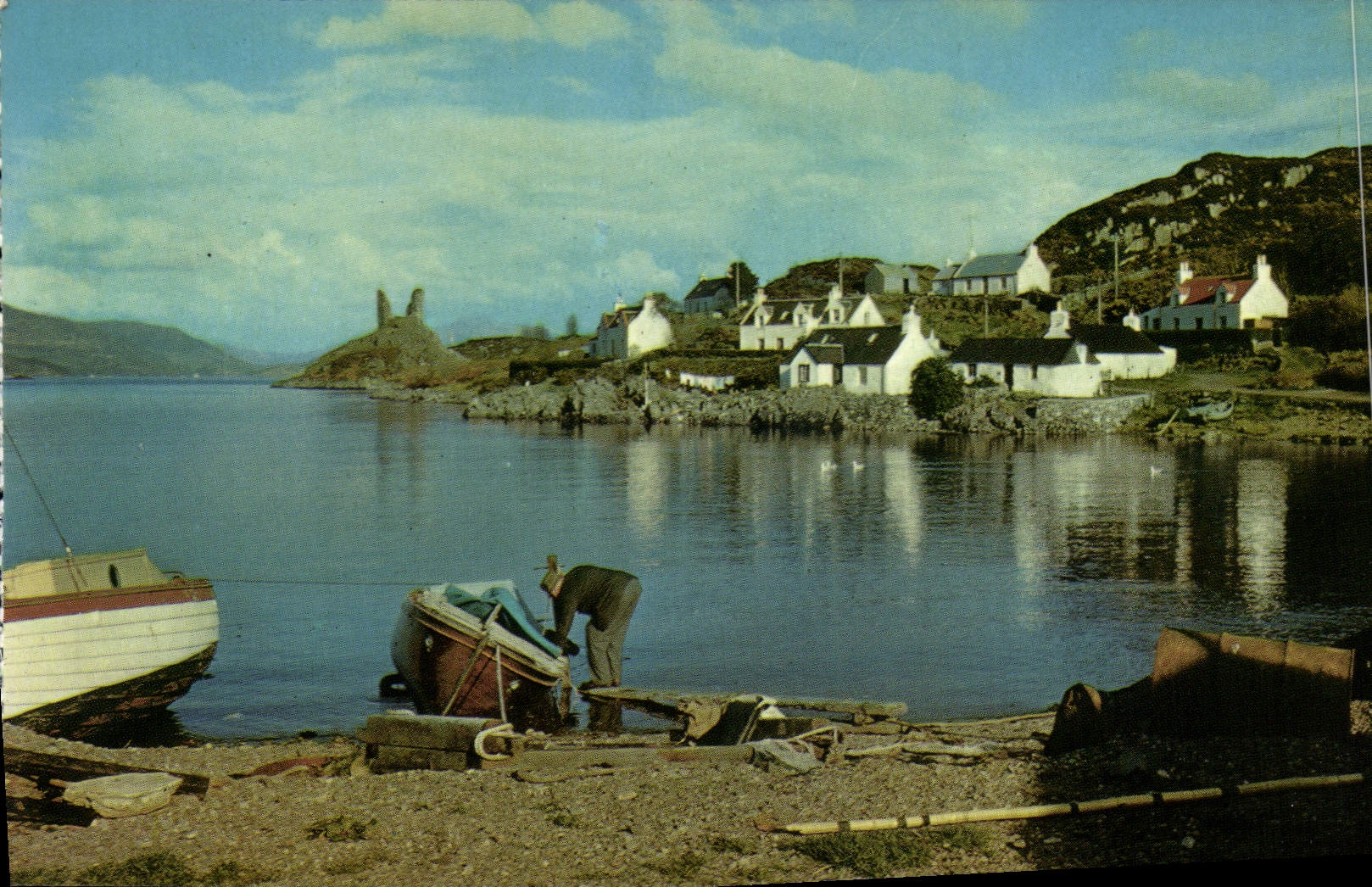 CPM Kyleakin with Castle moil Isle of Skye