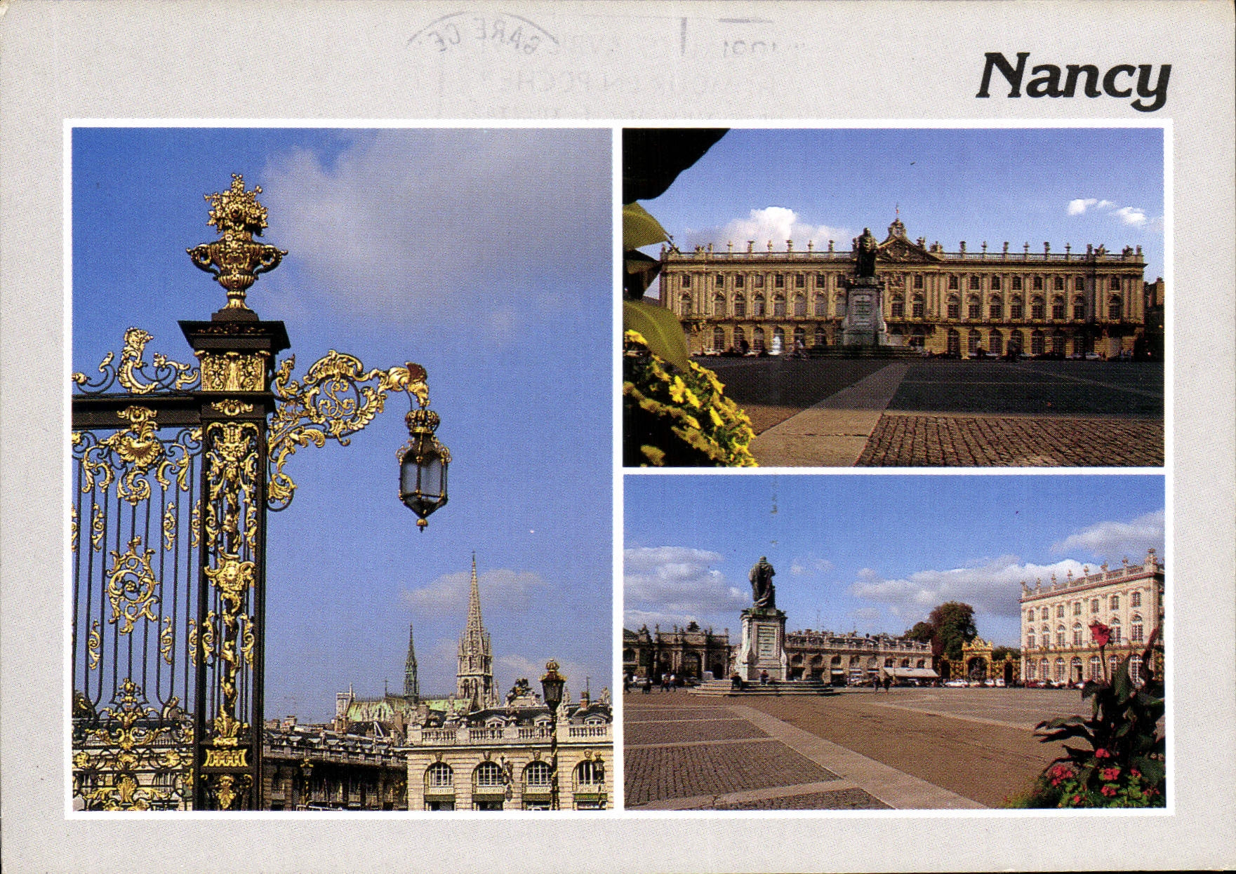 CPM Nancy M et M La Place Stanislas 