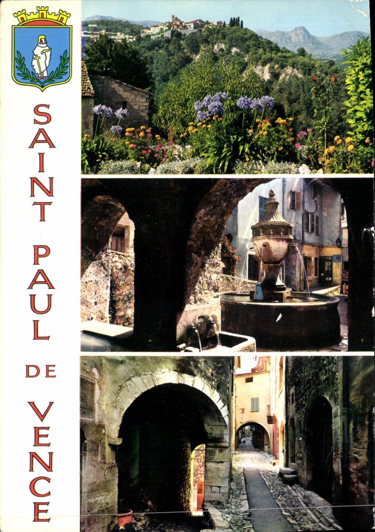 CPM Saint Paul de Vence Vue generale 