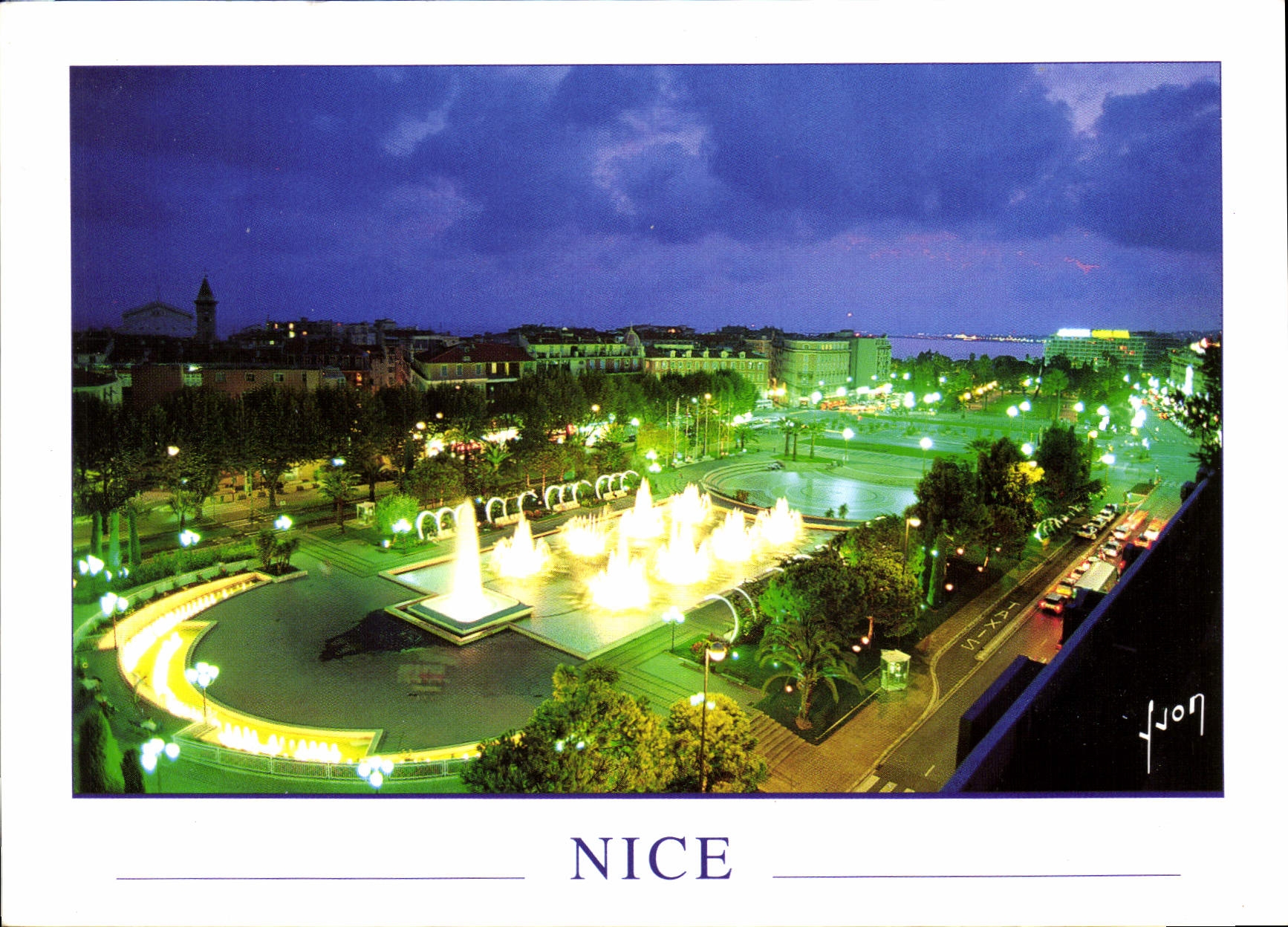 CPM Nice Alpes Maritimes L'espace Massena