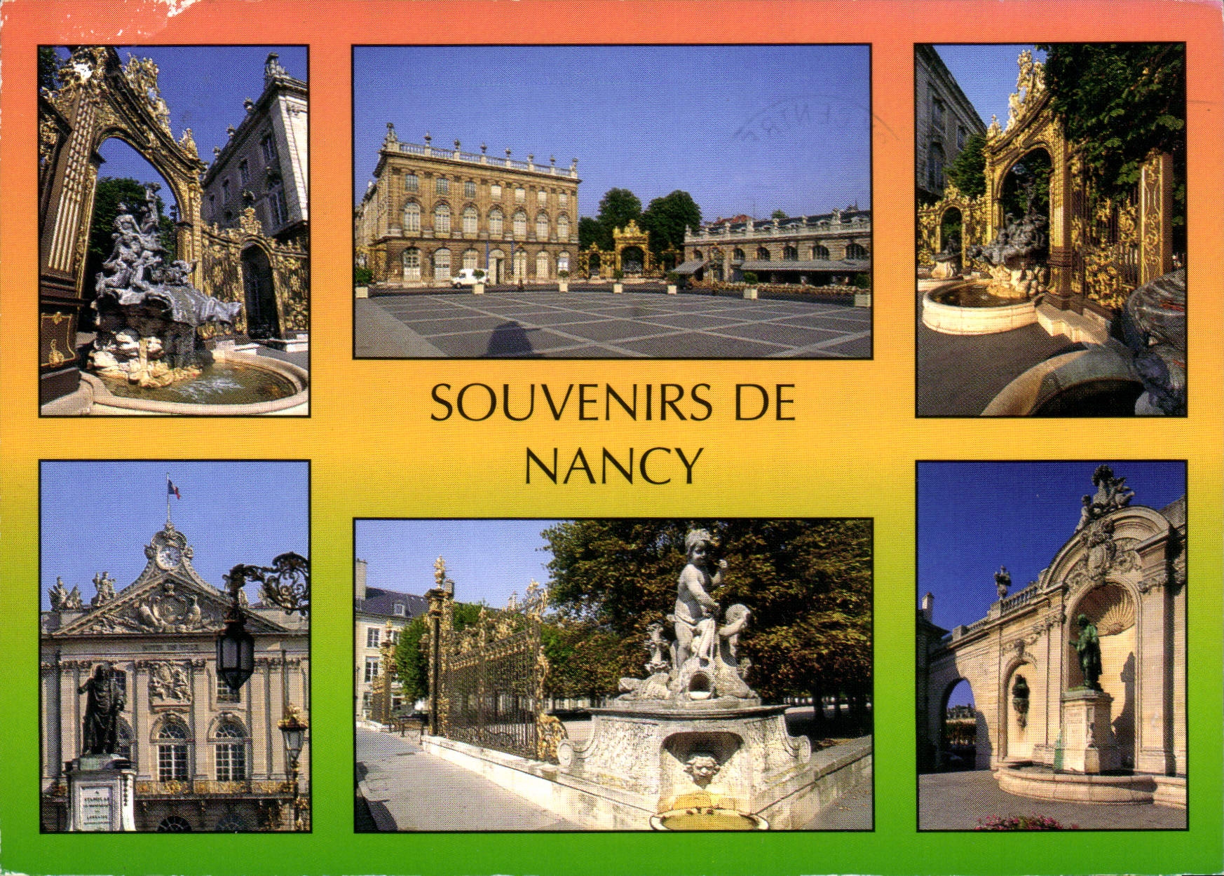 CPM Souvenirs de Nancy Meurthe et Moselle 