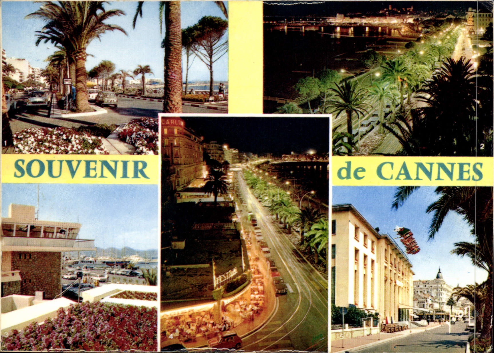 CPM Souvenir de Cannes Alpes Maritimes 
