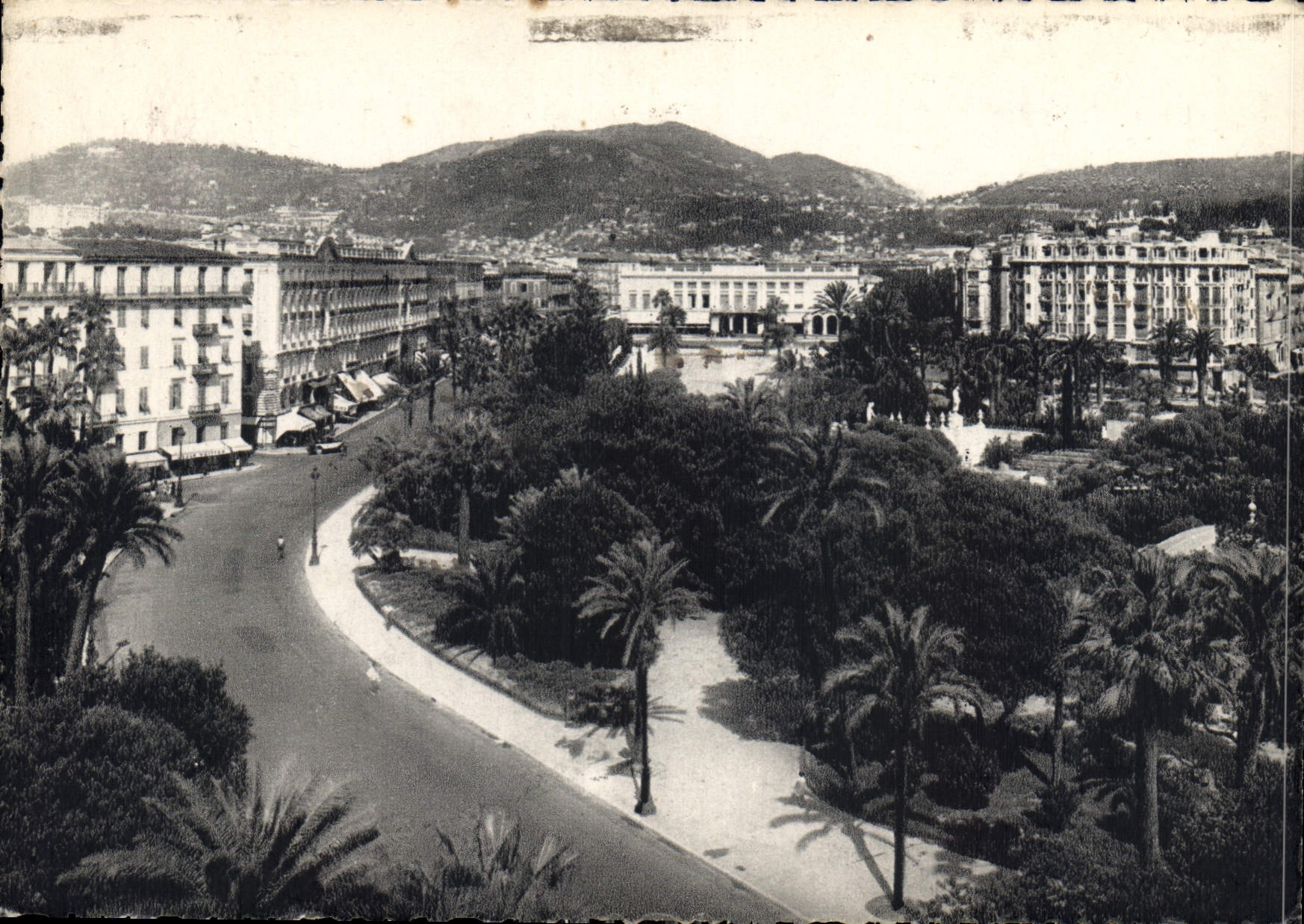 CPM Nice Le Jardin Albert et le Casino Municipal