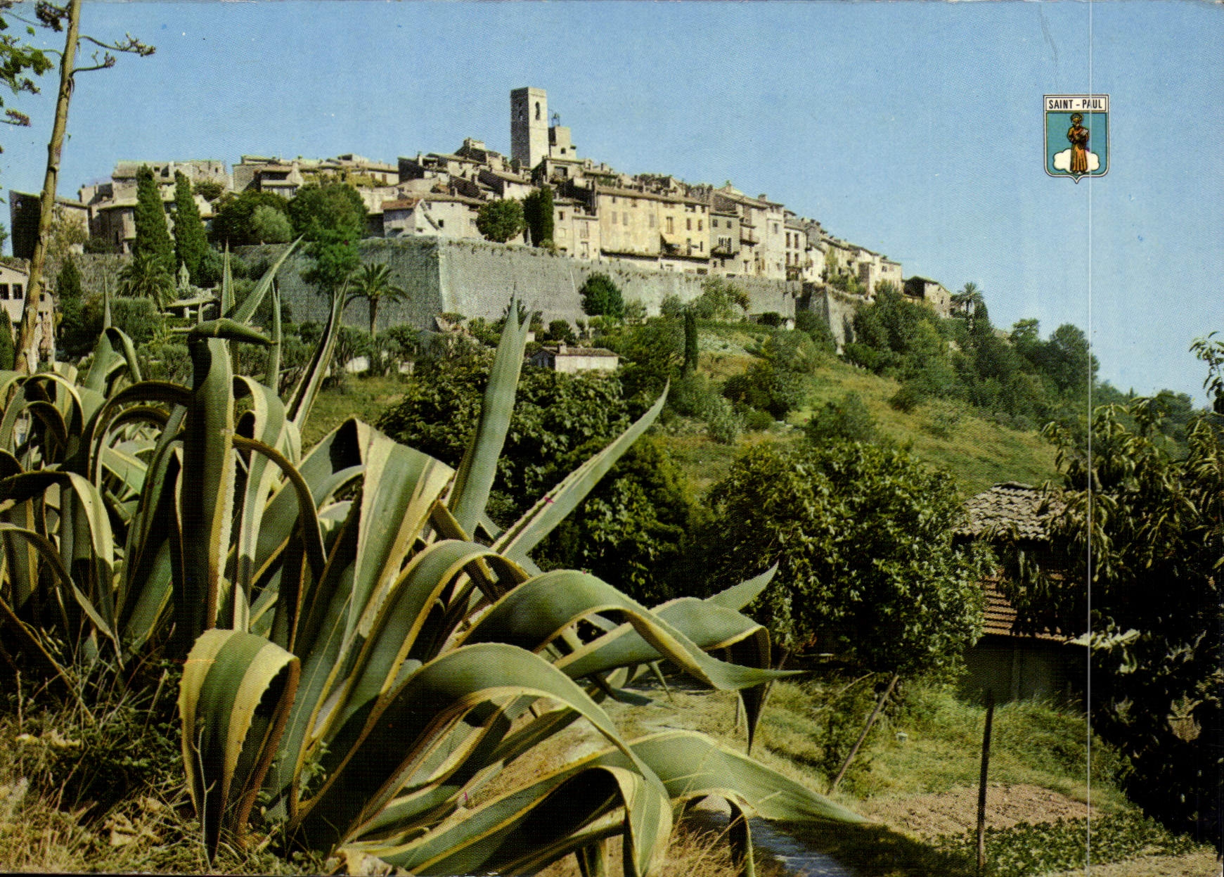 CPM Saint Paul Cote d'Azur French Riviera vue generale pittoresque 