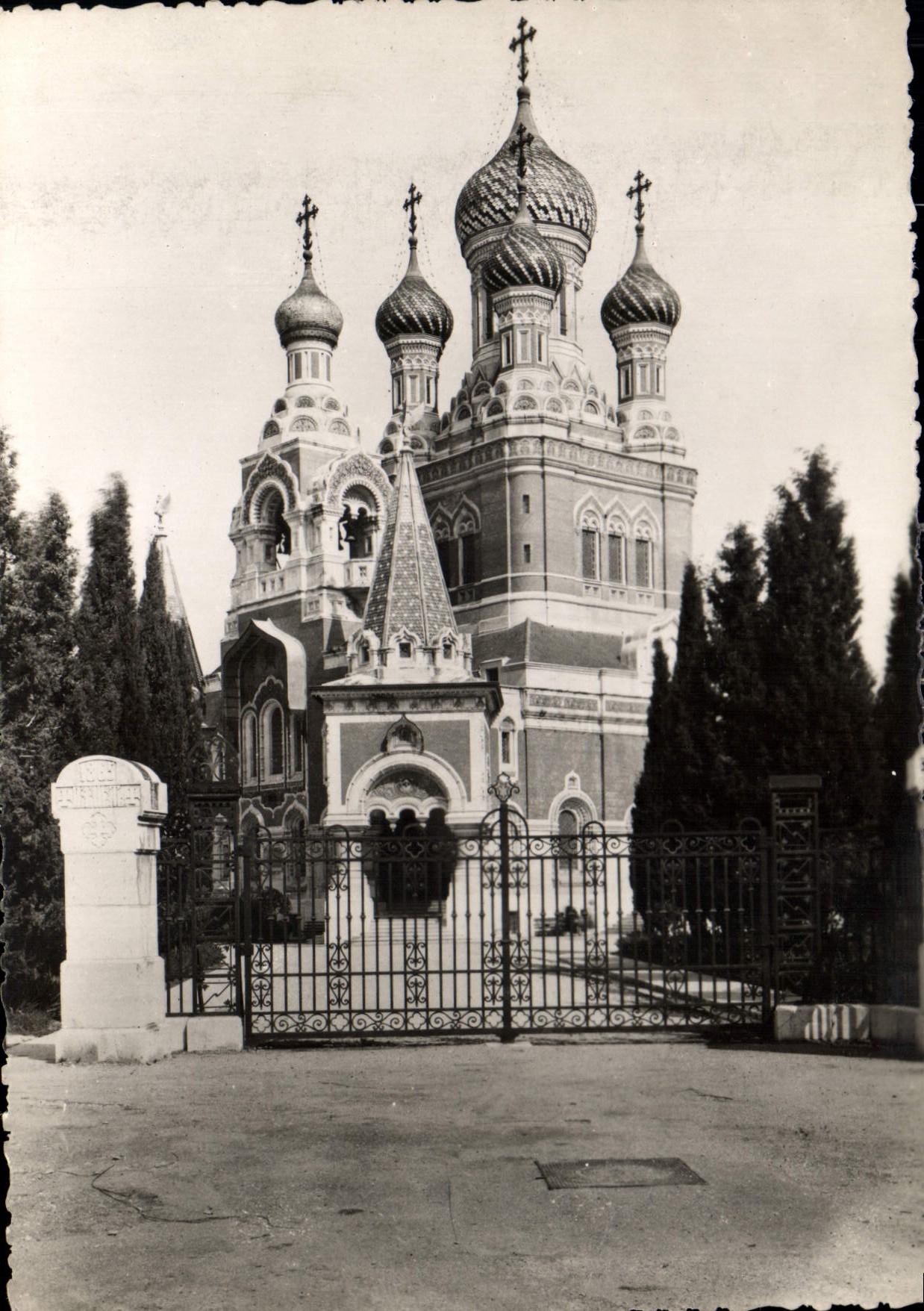 CPM Nice l'eglise Russe Russie Russia