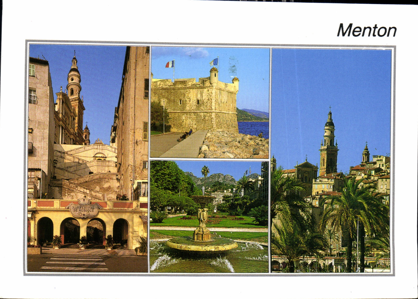 CPM Menton Alpes Mar 