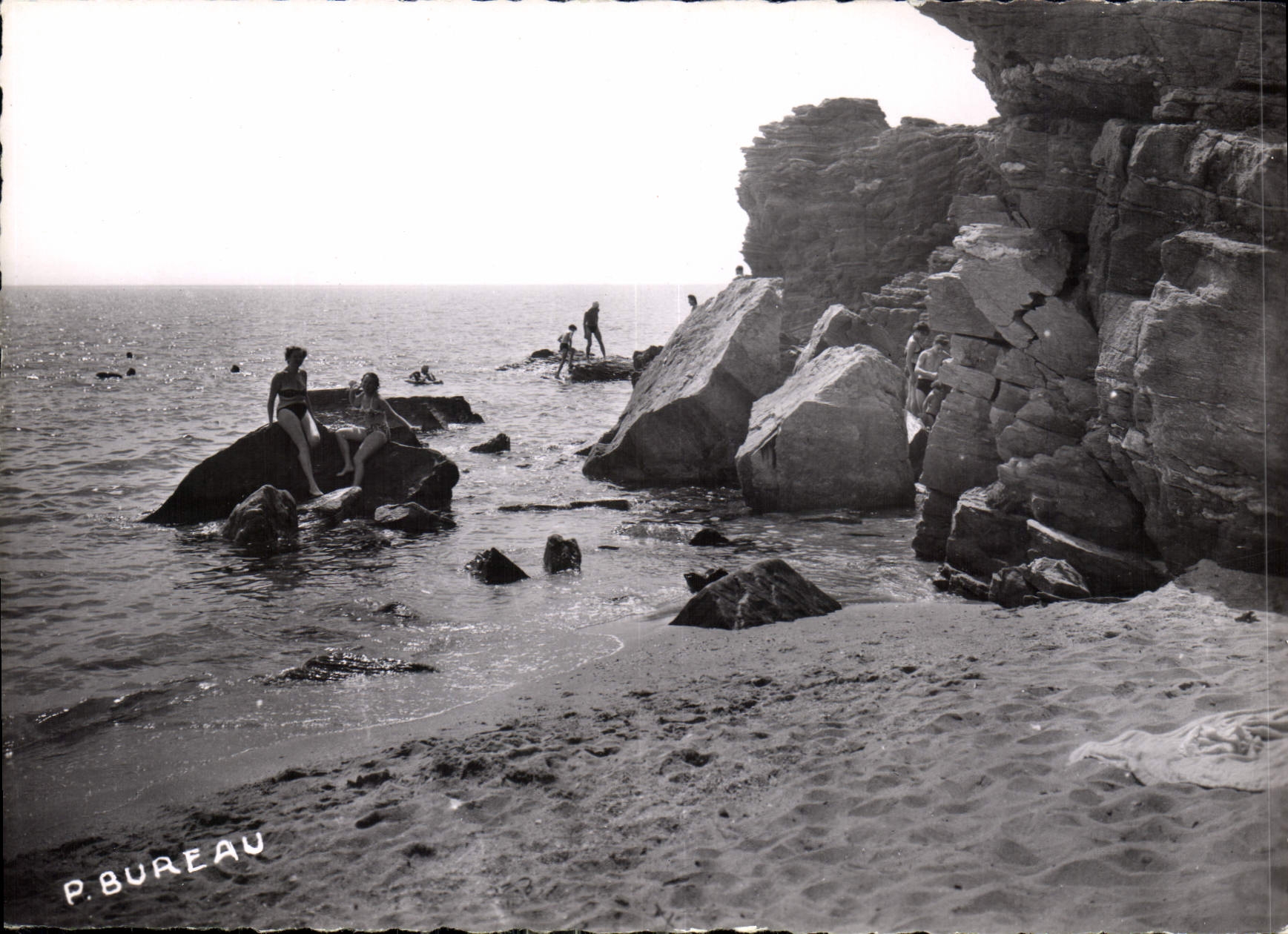 CPM La Cote d'Azur Cavalaire sur Mer Plage de Bon Porto 