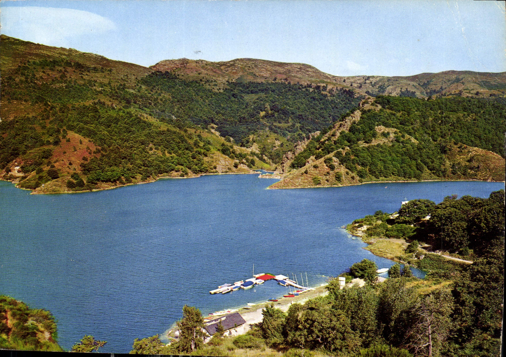 CPM Les Beaux Sites de France Le alc et le clud Nautique de Villefort