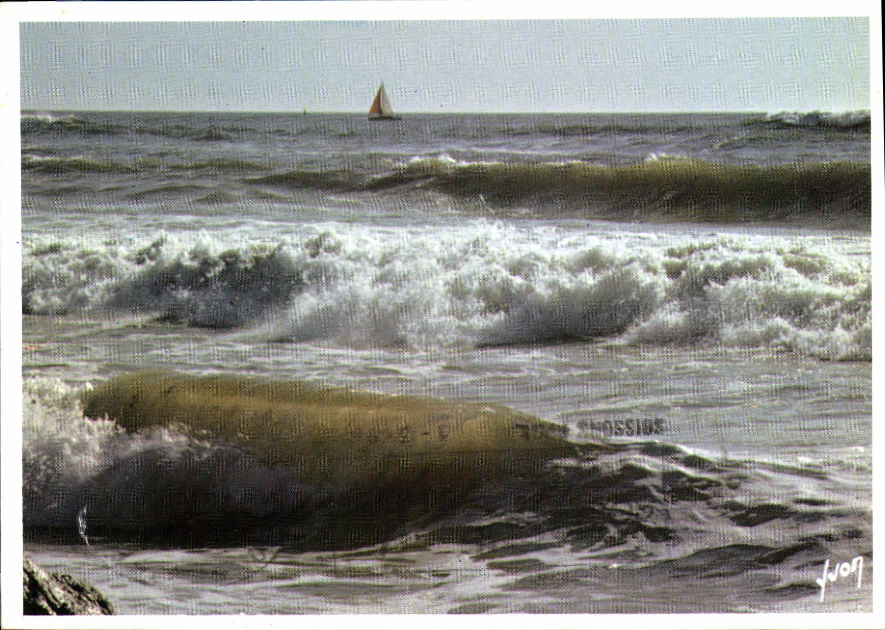CPM Couleurs Lumiere de France Effet de Vagues 