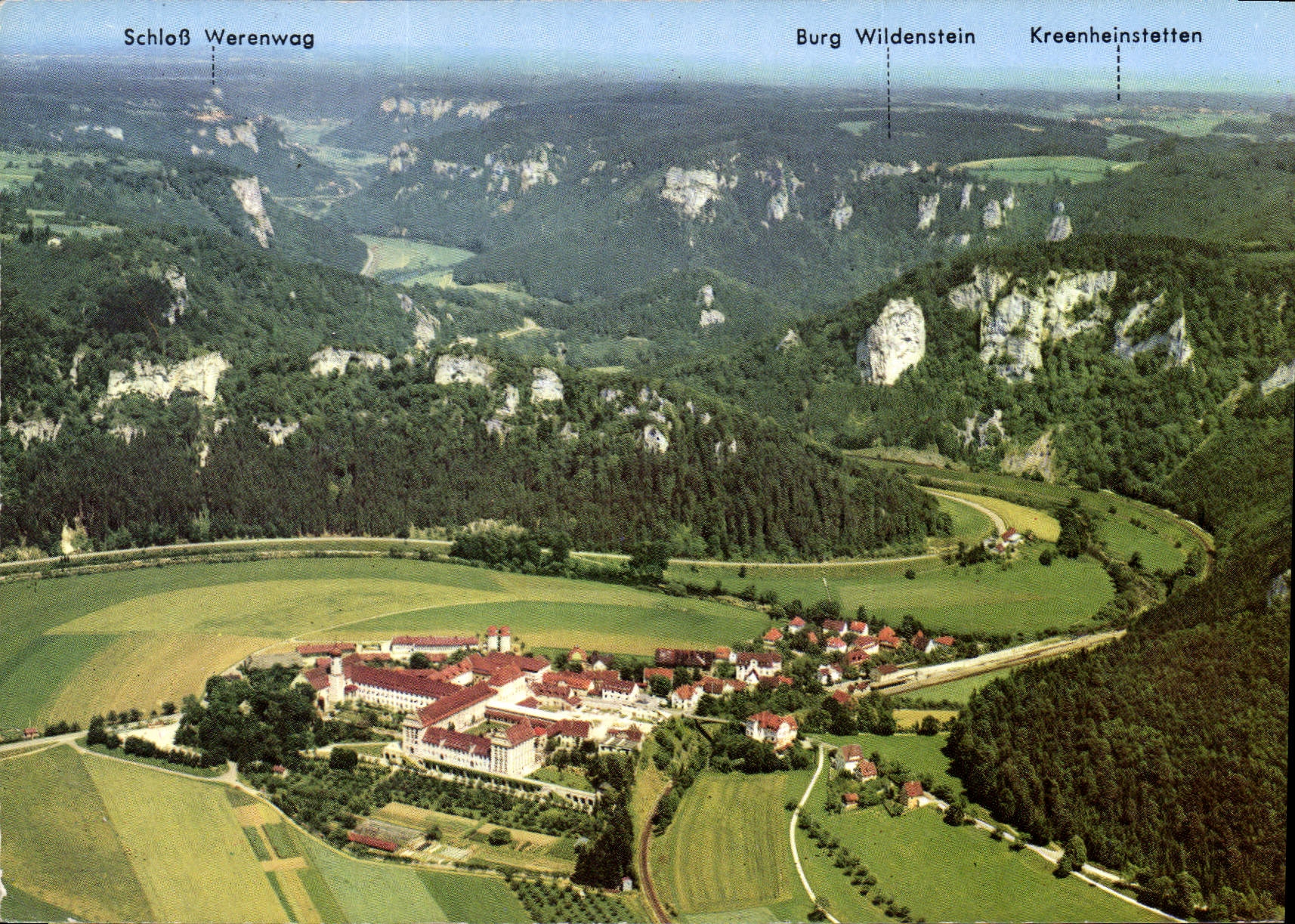 CPM Schloss Werenwag Burg Wildenstein Kreenheinstetten