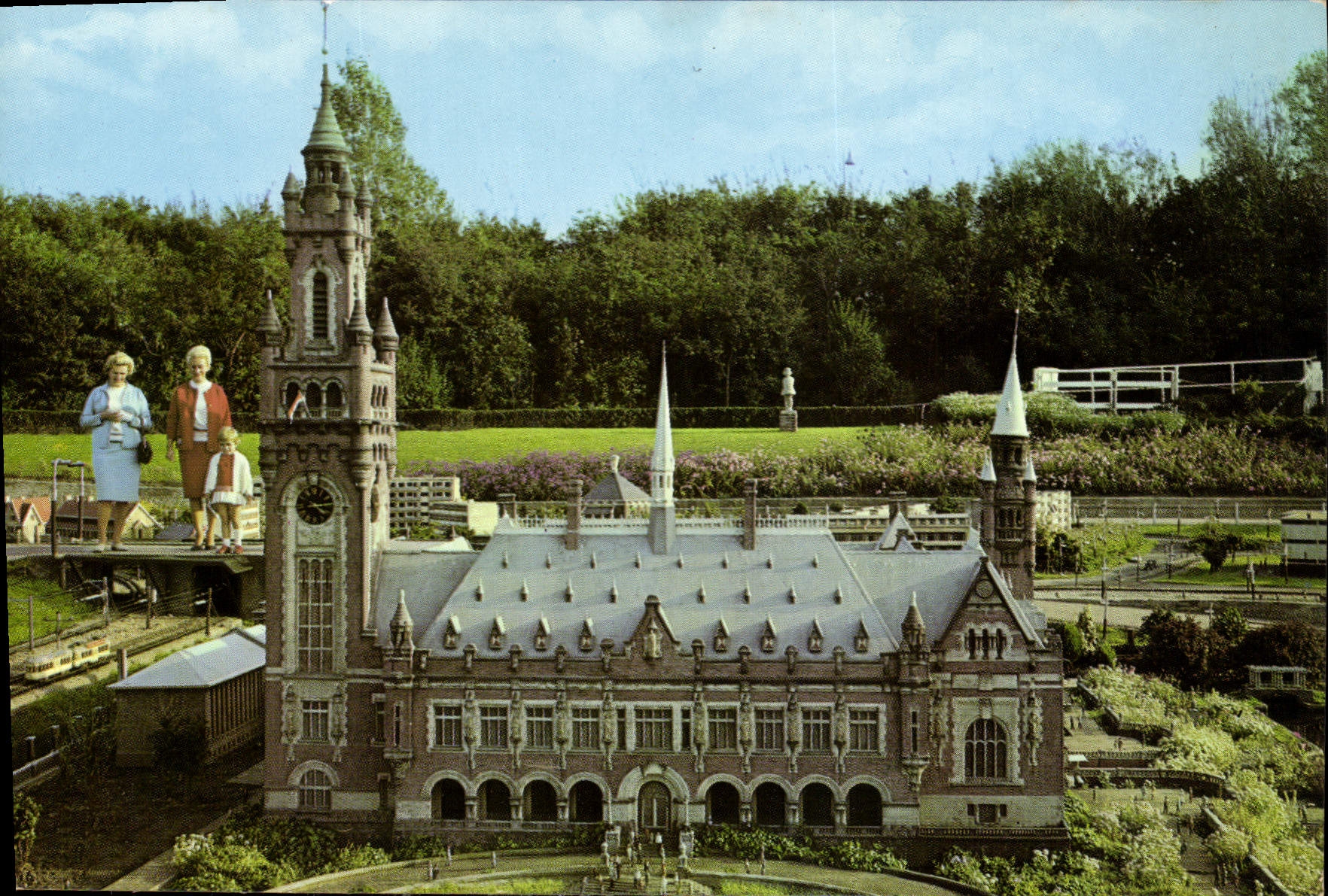 CPM Miniatuurstad Madurodam Den Haag Palais de la Paix