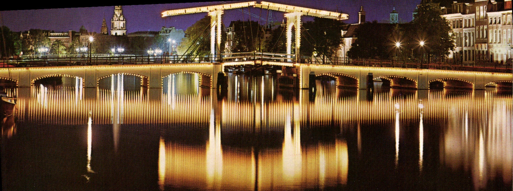 CPM Amsterdam Holland Pont Maigre sur l'Amstel