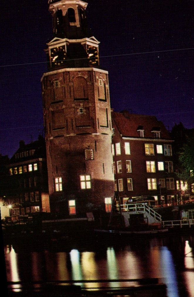 CPM Amsterdam Oude Schans avec tour Montelbaan