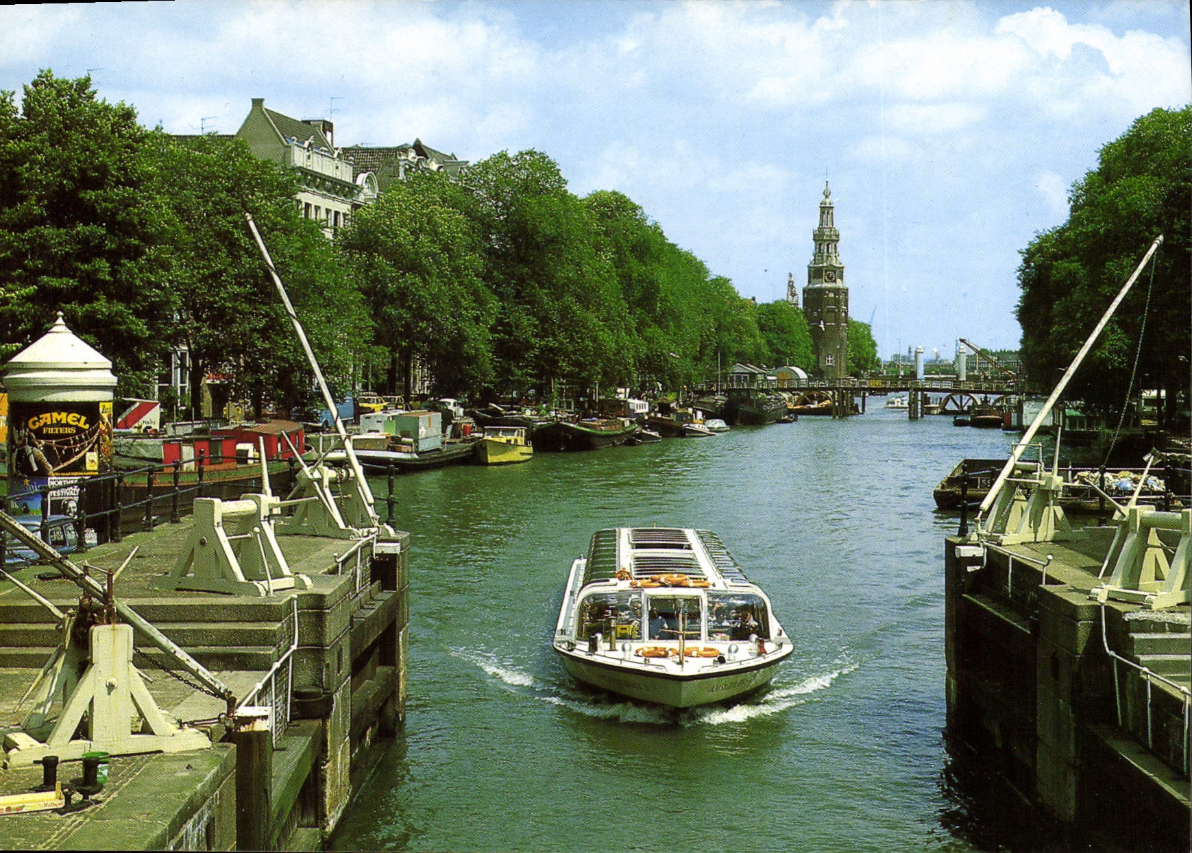 CPM Amsterdam Holland ecluses St Antoine Oude Schans Tour Montelbaan